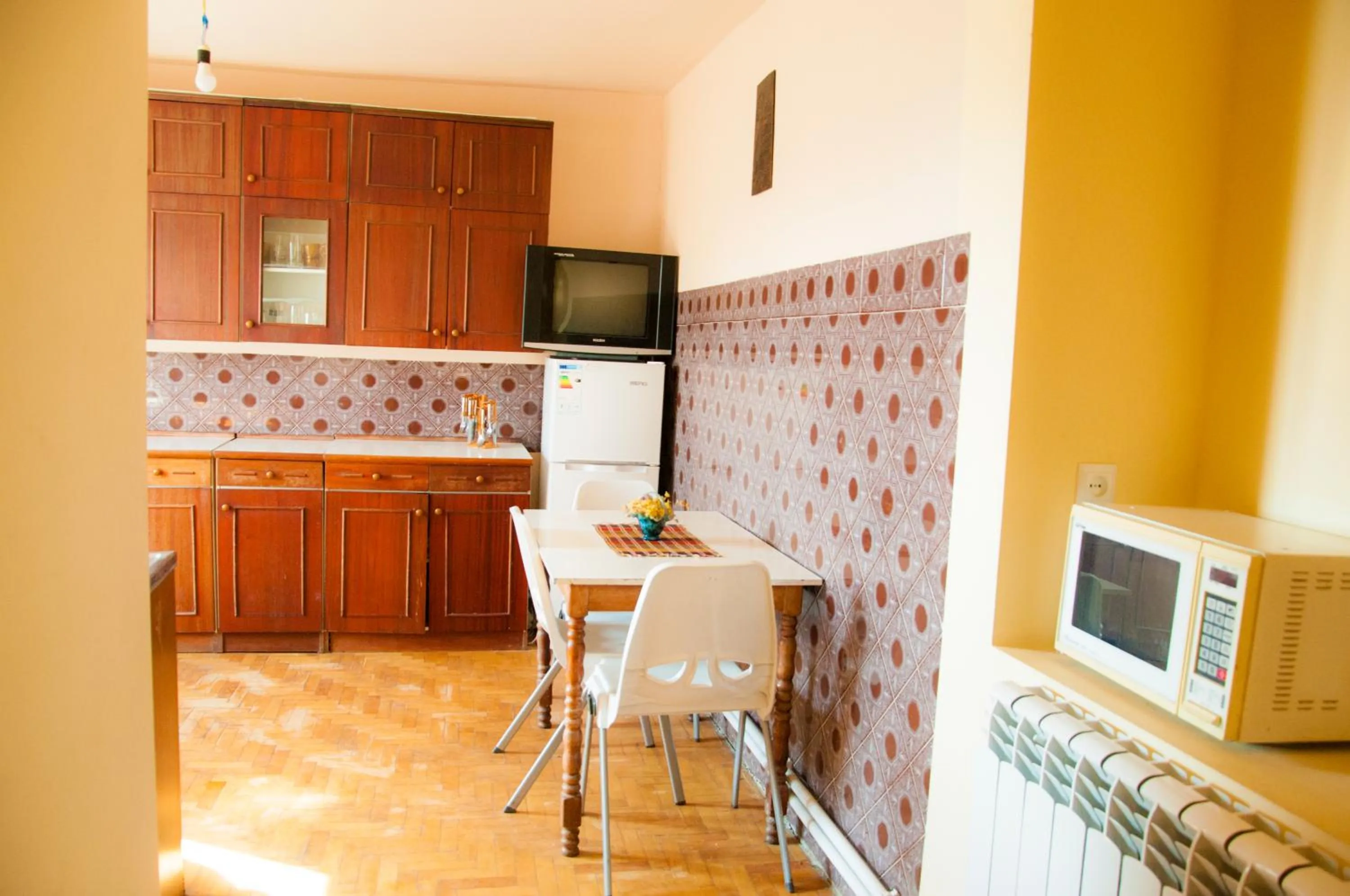 Dining area in Azhdahak B&B in Geghashen , Abovyan
