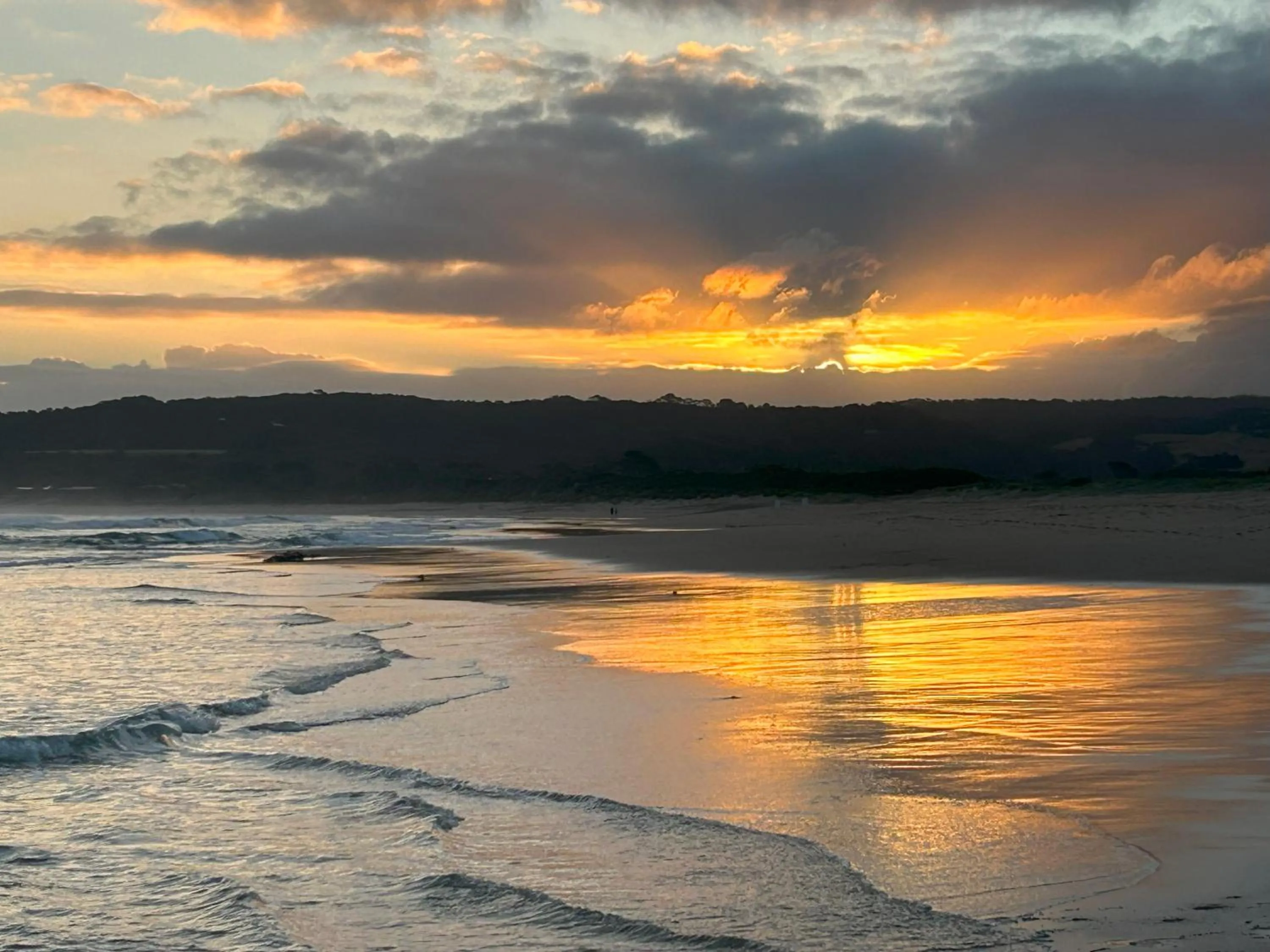 Sunset in Coastal Motel