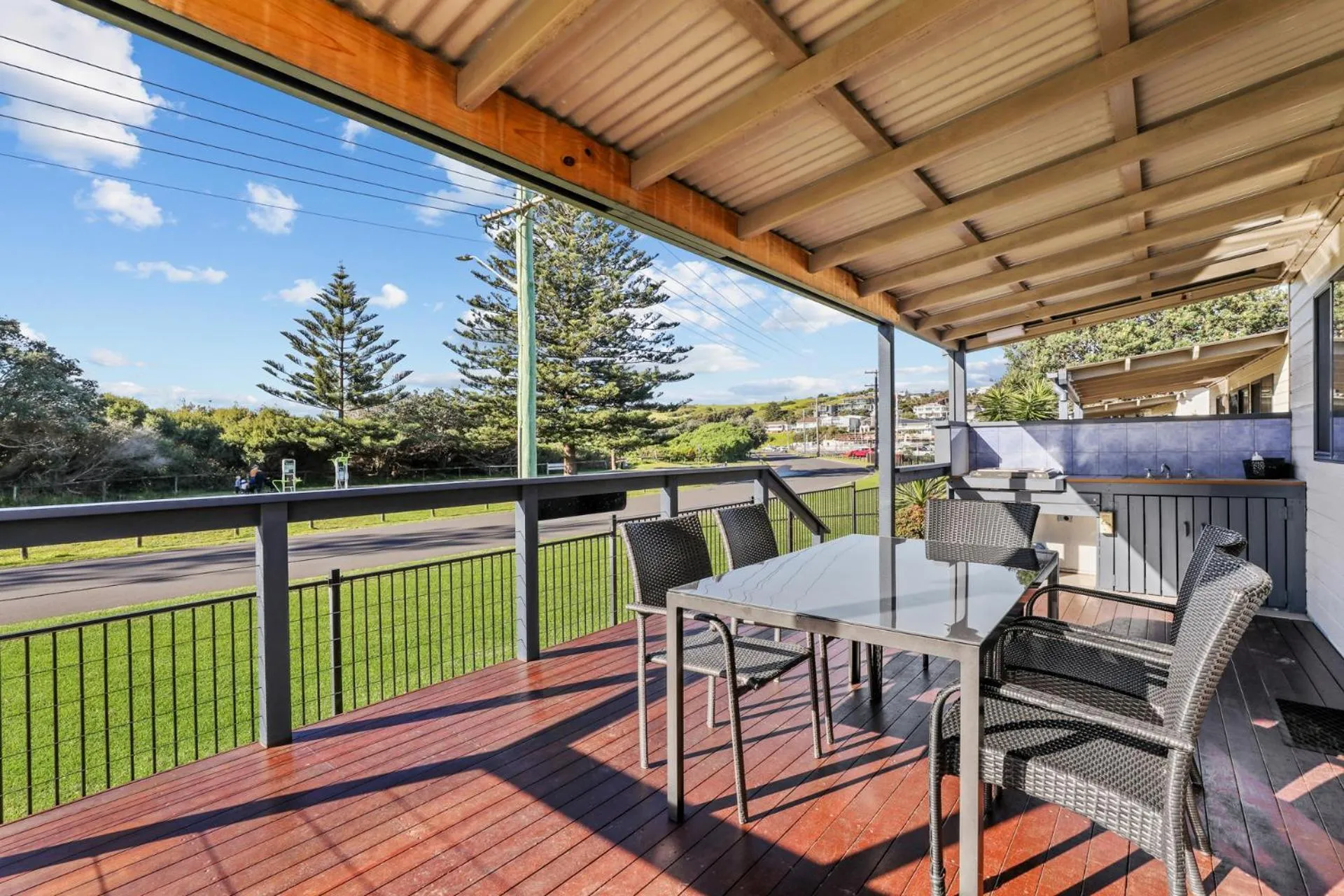 Property building in Werri Beach Holiday Park