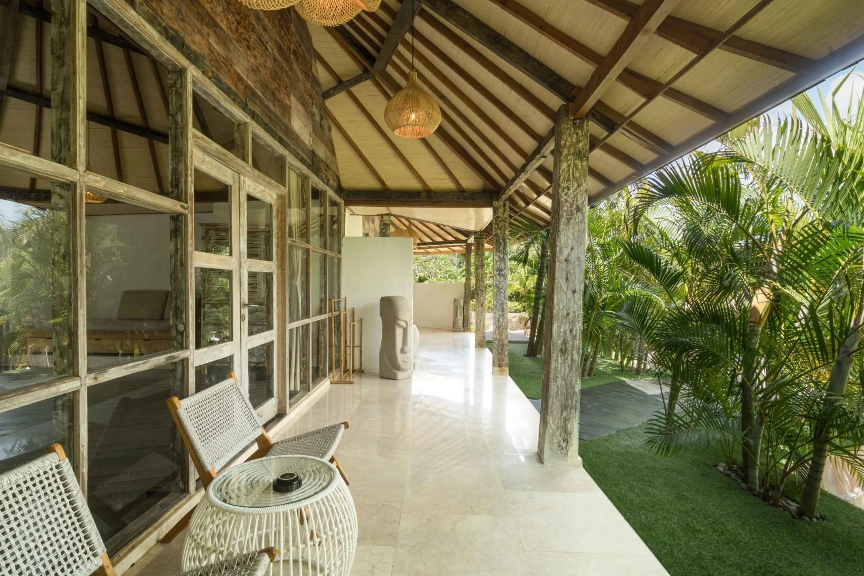 Balcony/Terrace in Biu Biu Resort Bali