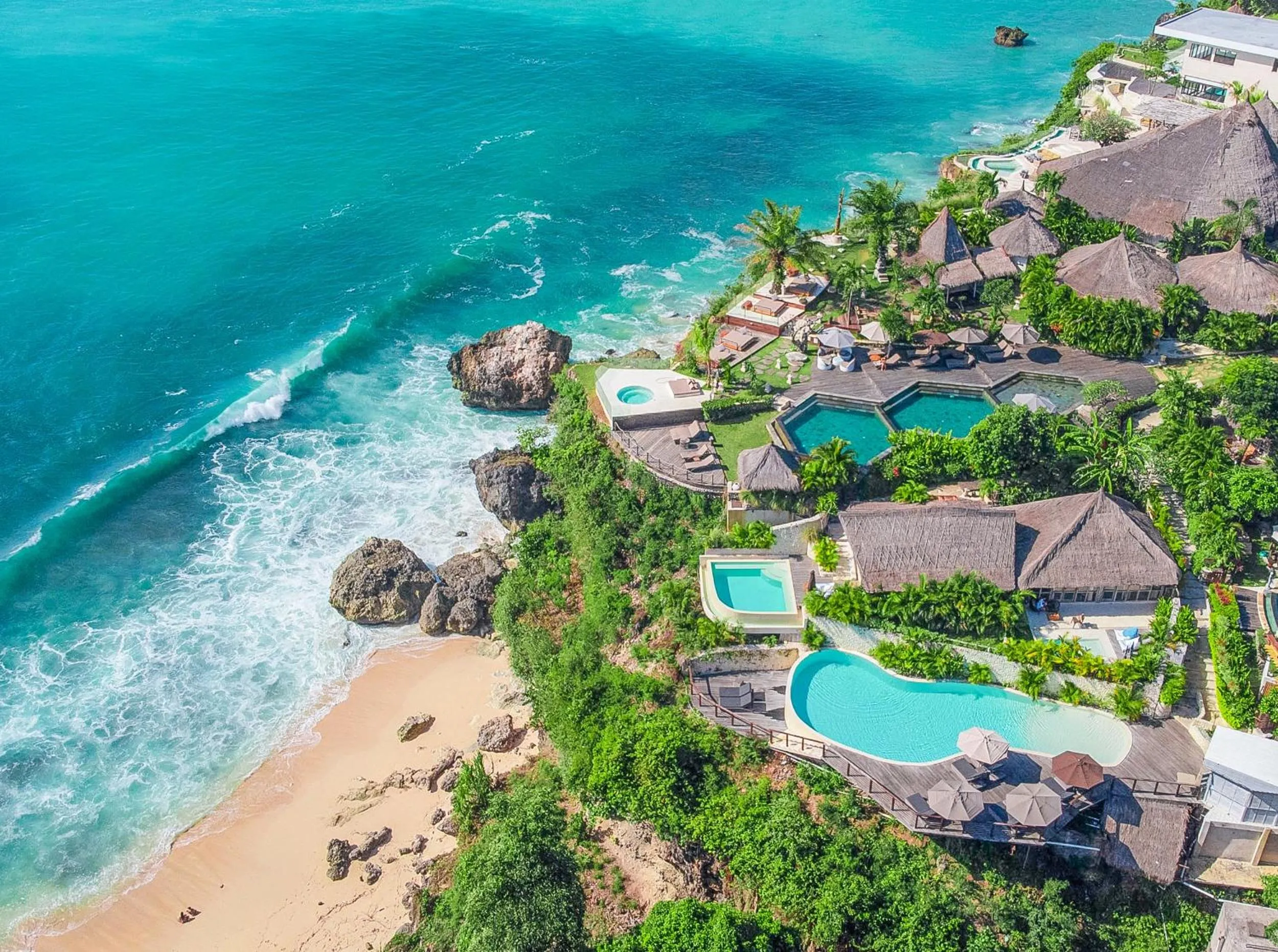 Swimming pool in Biu Biu Resort Bali