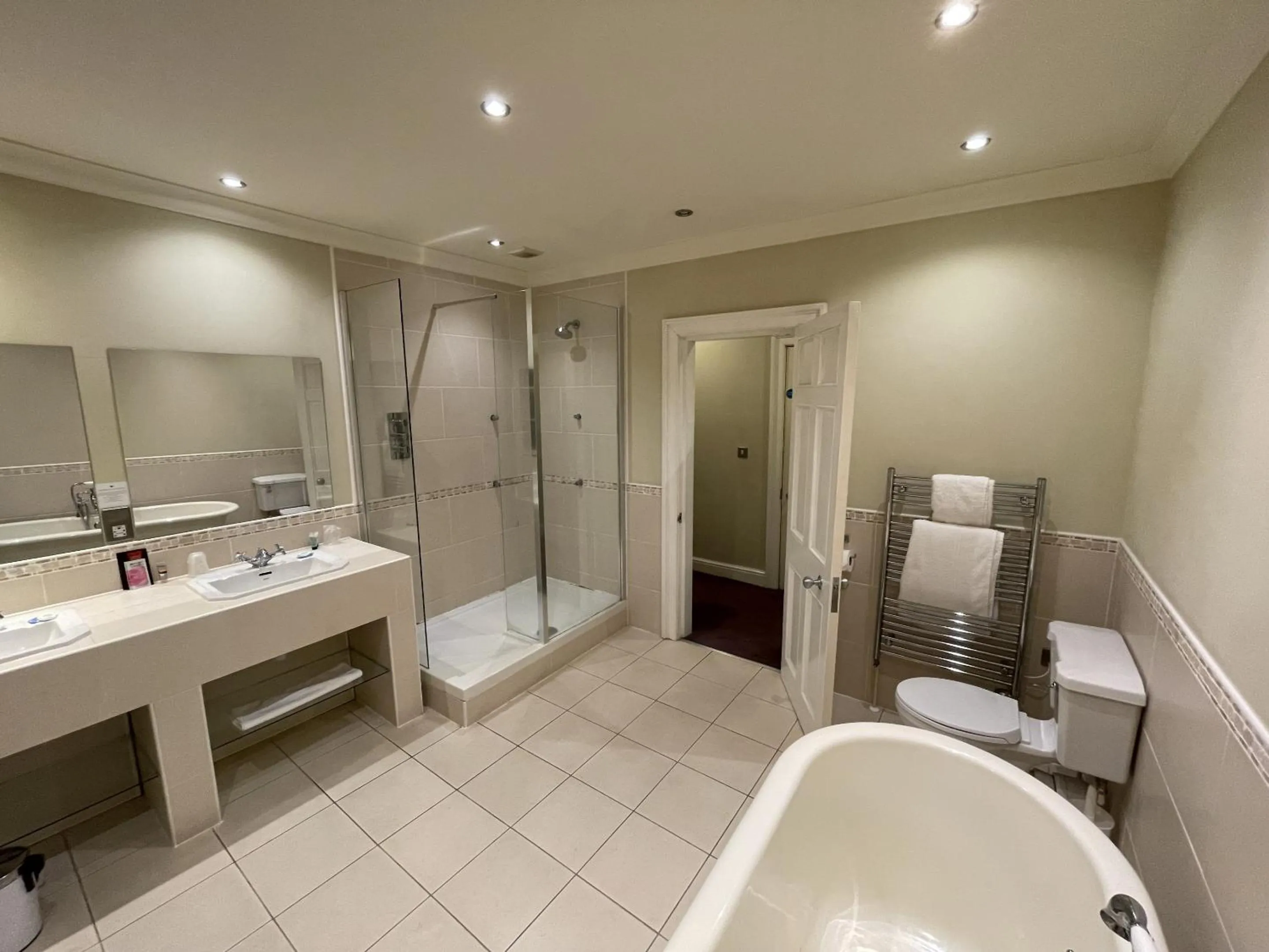 Bathroom in The Commercial Bar & Hotel