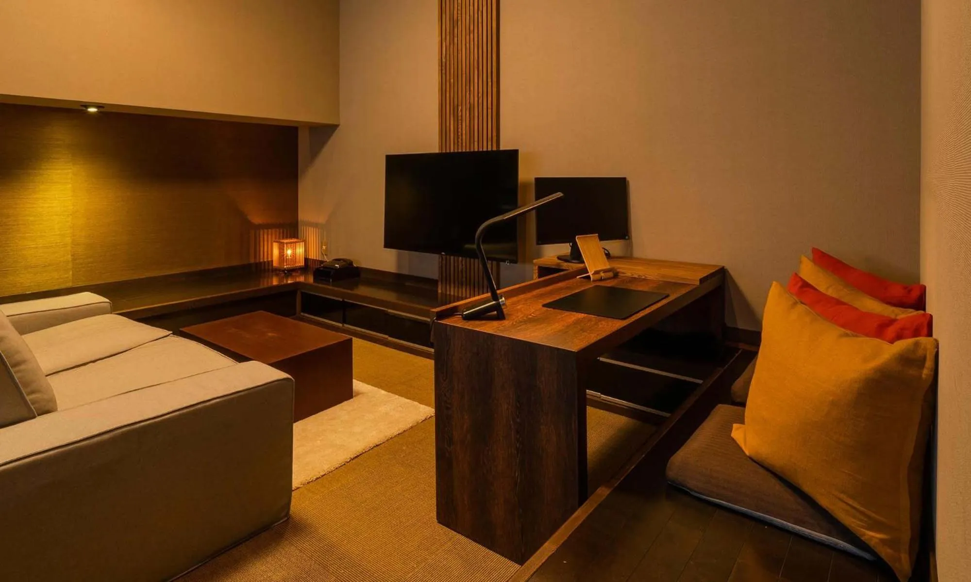 Bed in Unzen Fukudaya