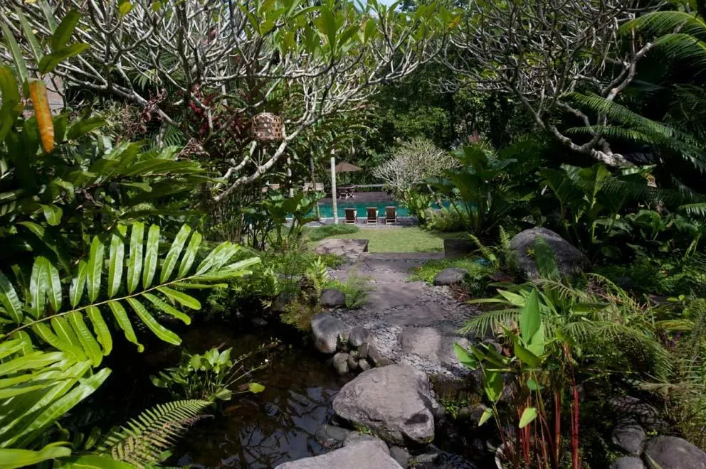 Pool view in Villa Beji Indah
