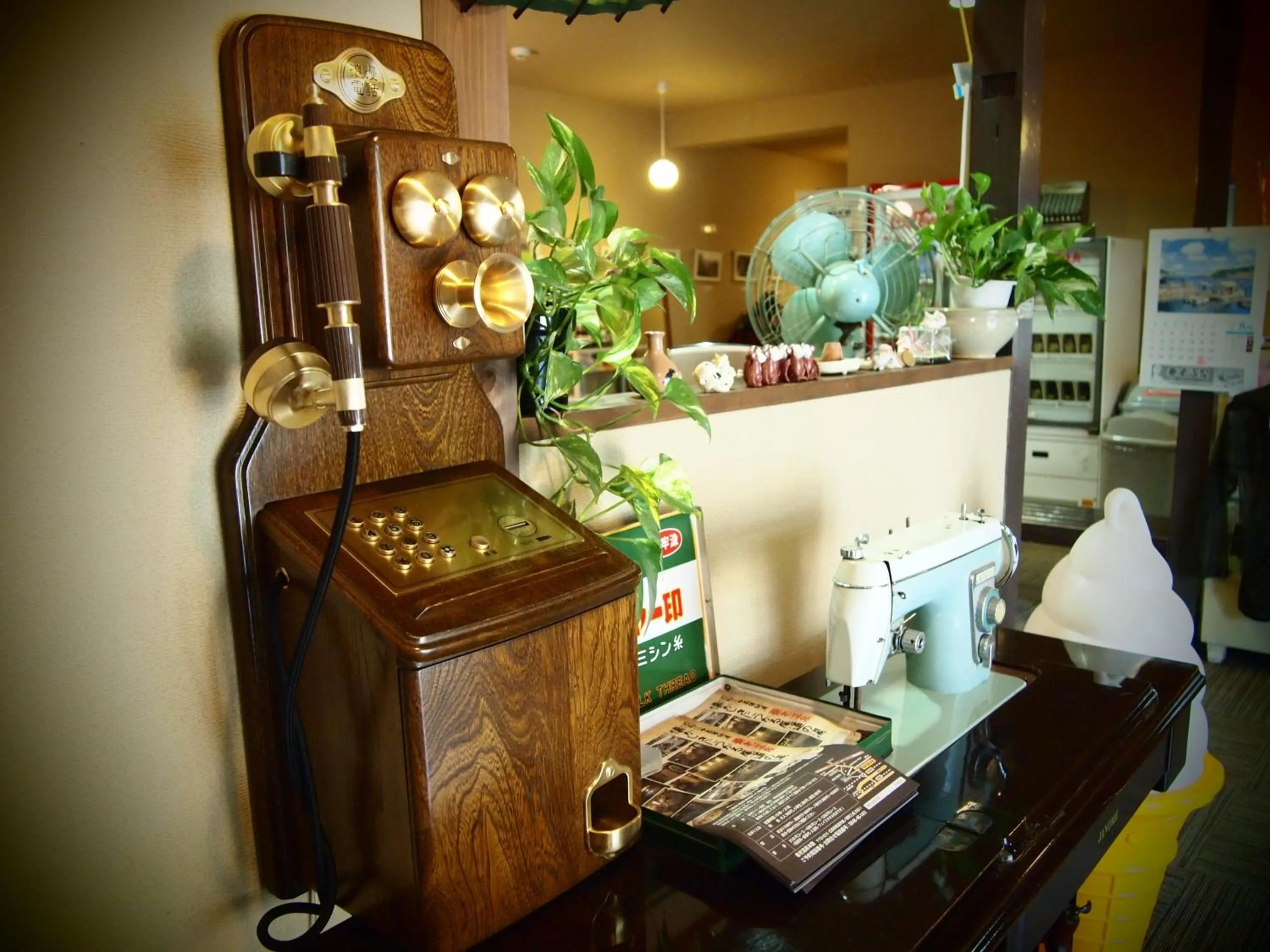 Decorative detail in Yourou Onsen Honkan