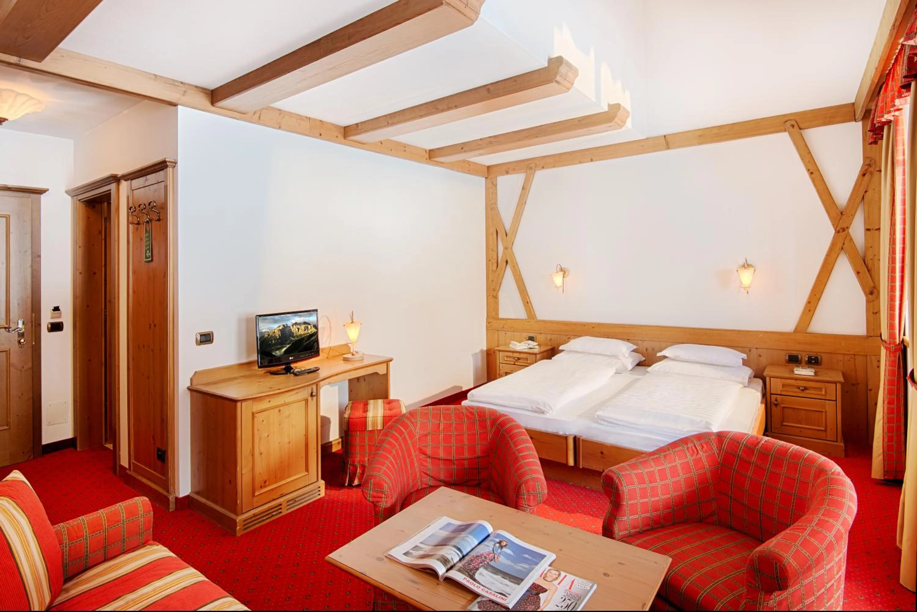 Bedroom, Bed in Hotel Garni Elisir