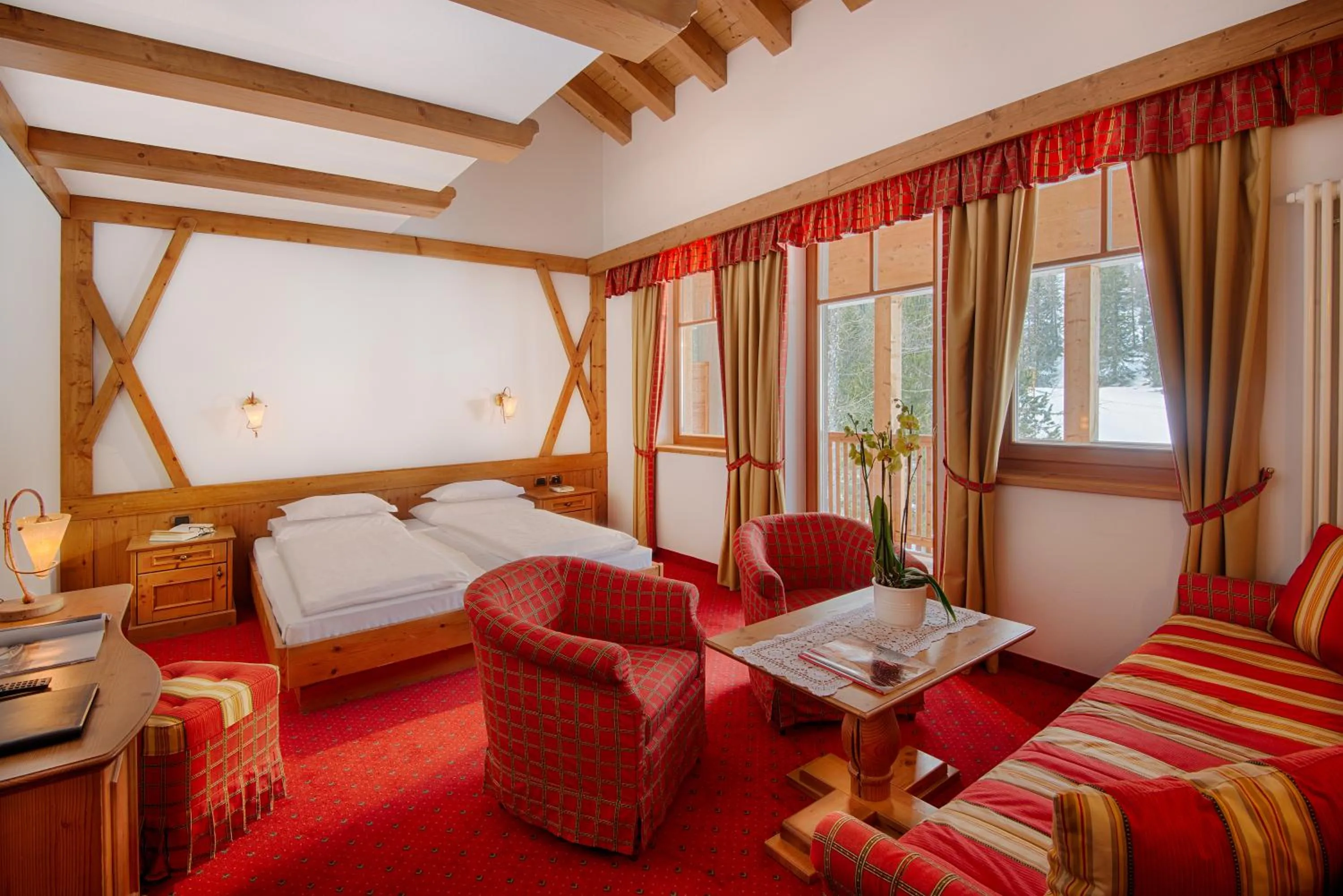 Bedroom, Bed in Hotel Garni Elisir