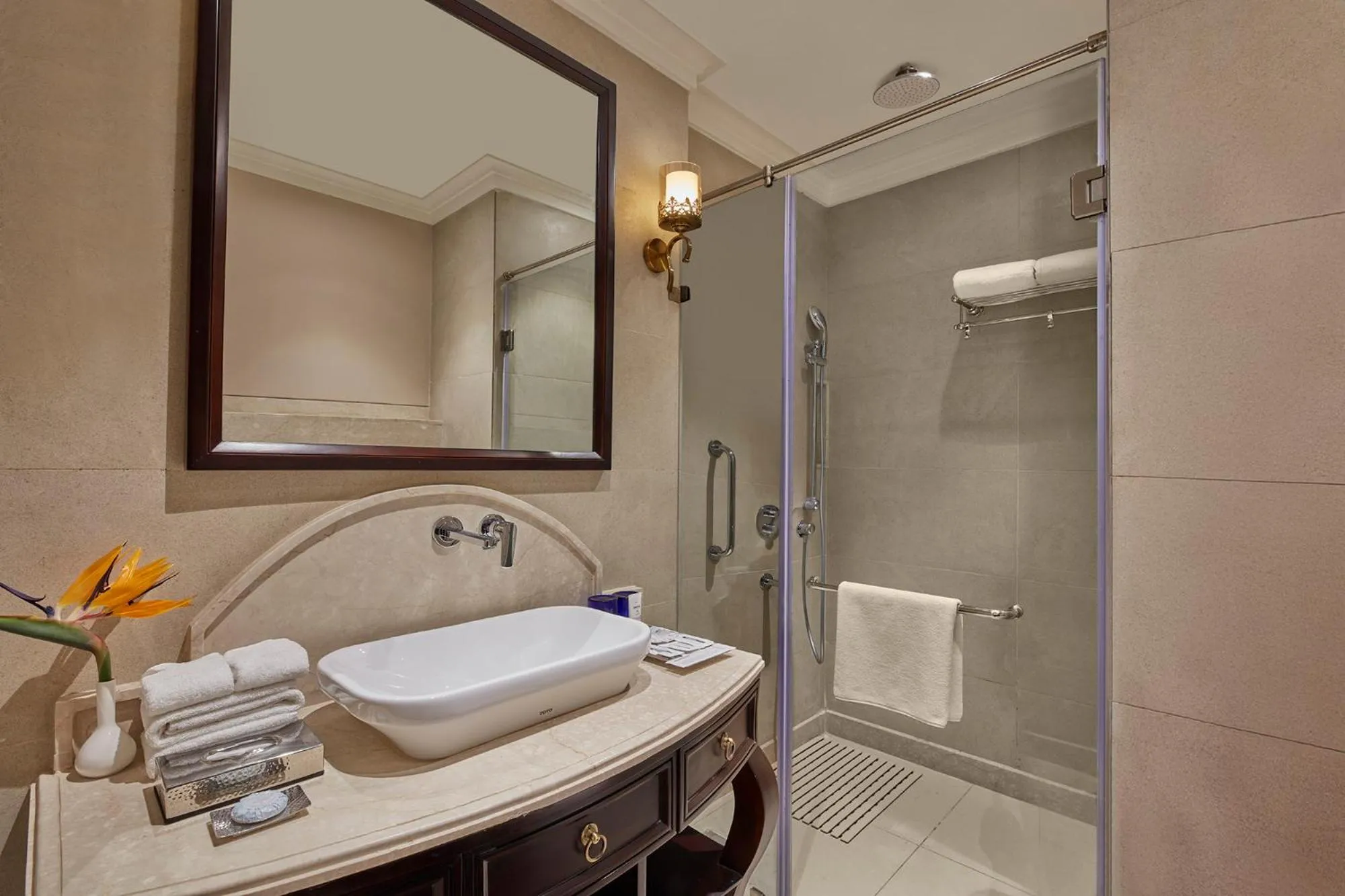 Shower in Fortune Select Forest Hill, Kasauli - Member ITC Hotels' Group