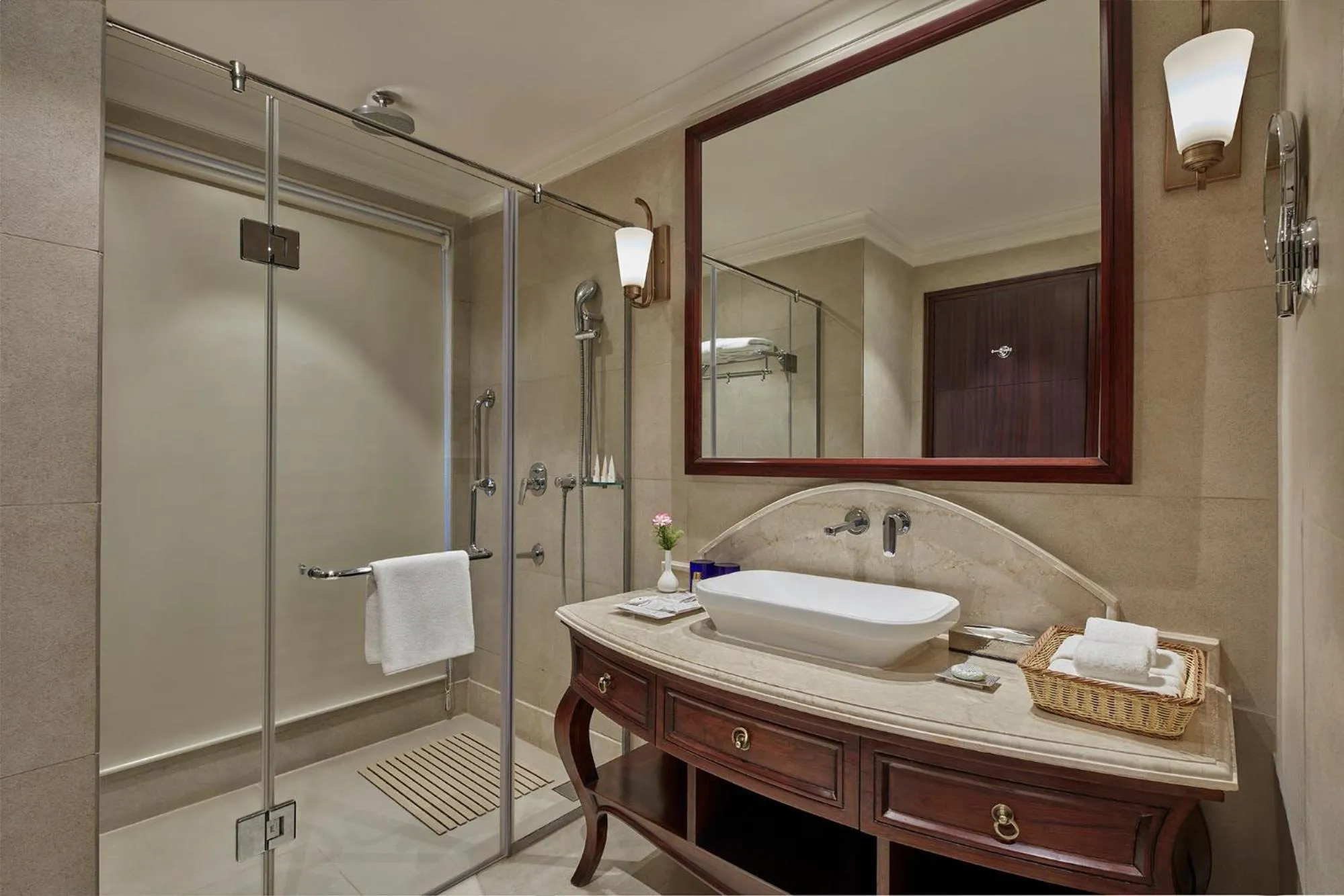 Shower in Fortune Select Forest Hill, Kasauli - Member ITC Hotels' Group