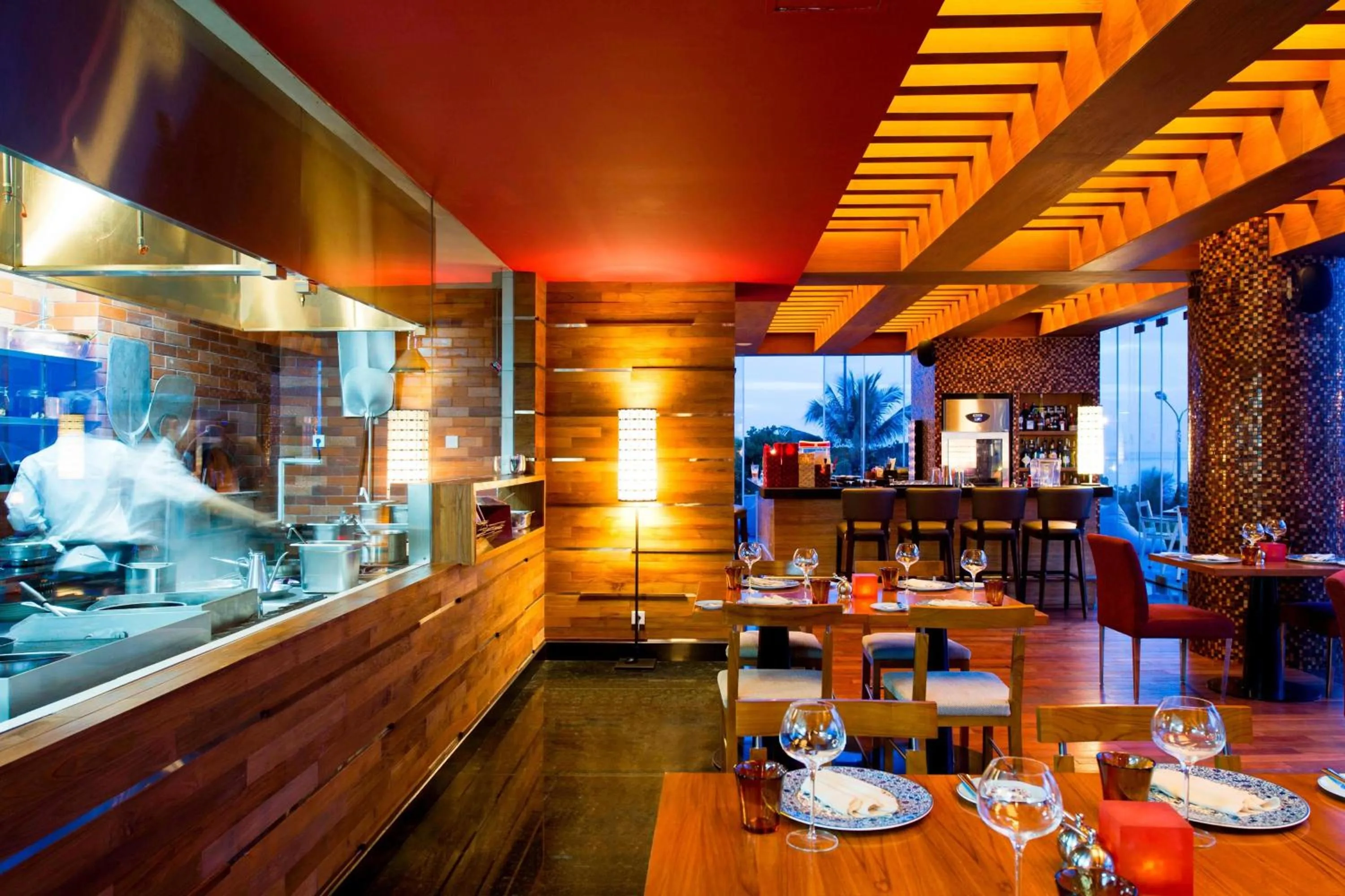 Restaurant/places to eat in Sheraton Bali Kuta Resort