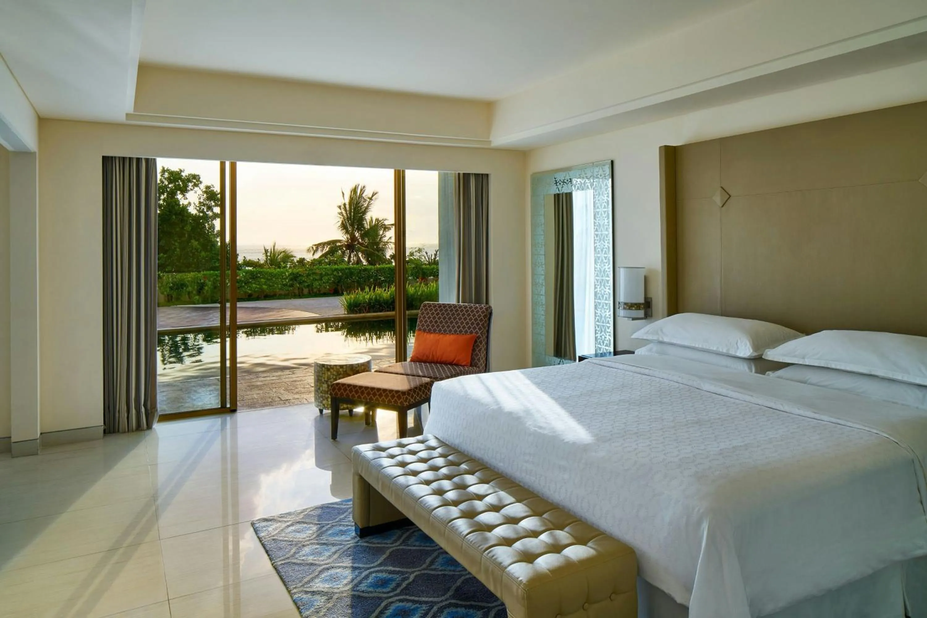 Bedroom, Bed in Sheraton Bali Kuta Resort