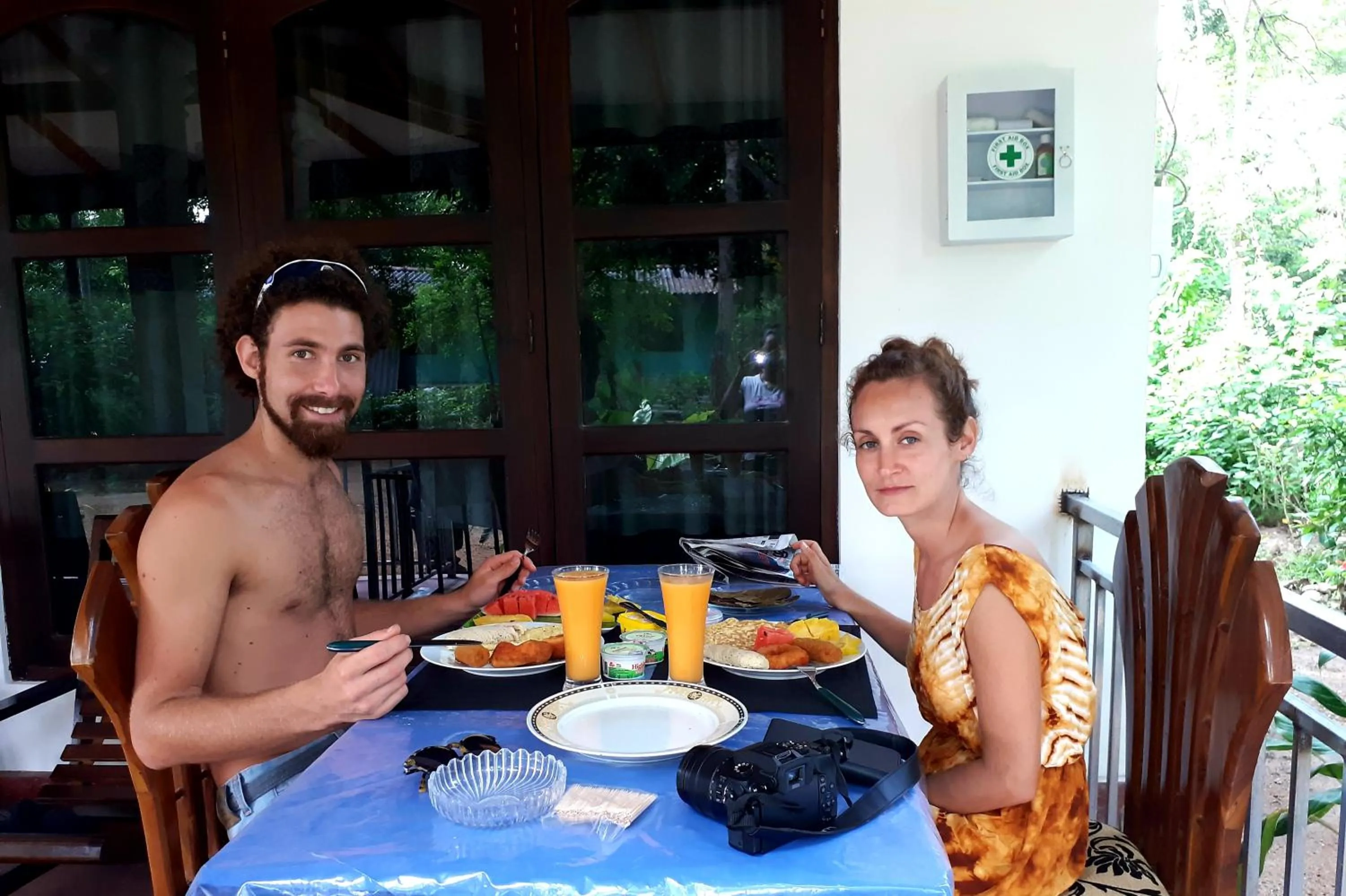 Breakfast in Sigiri Hibiscus Villa