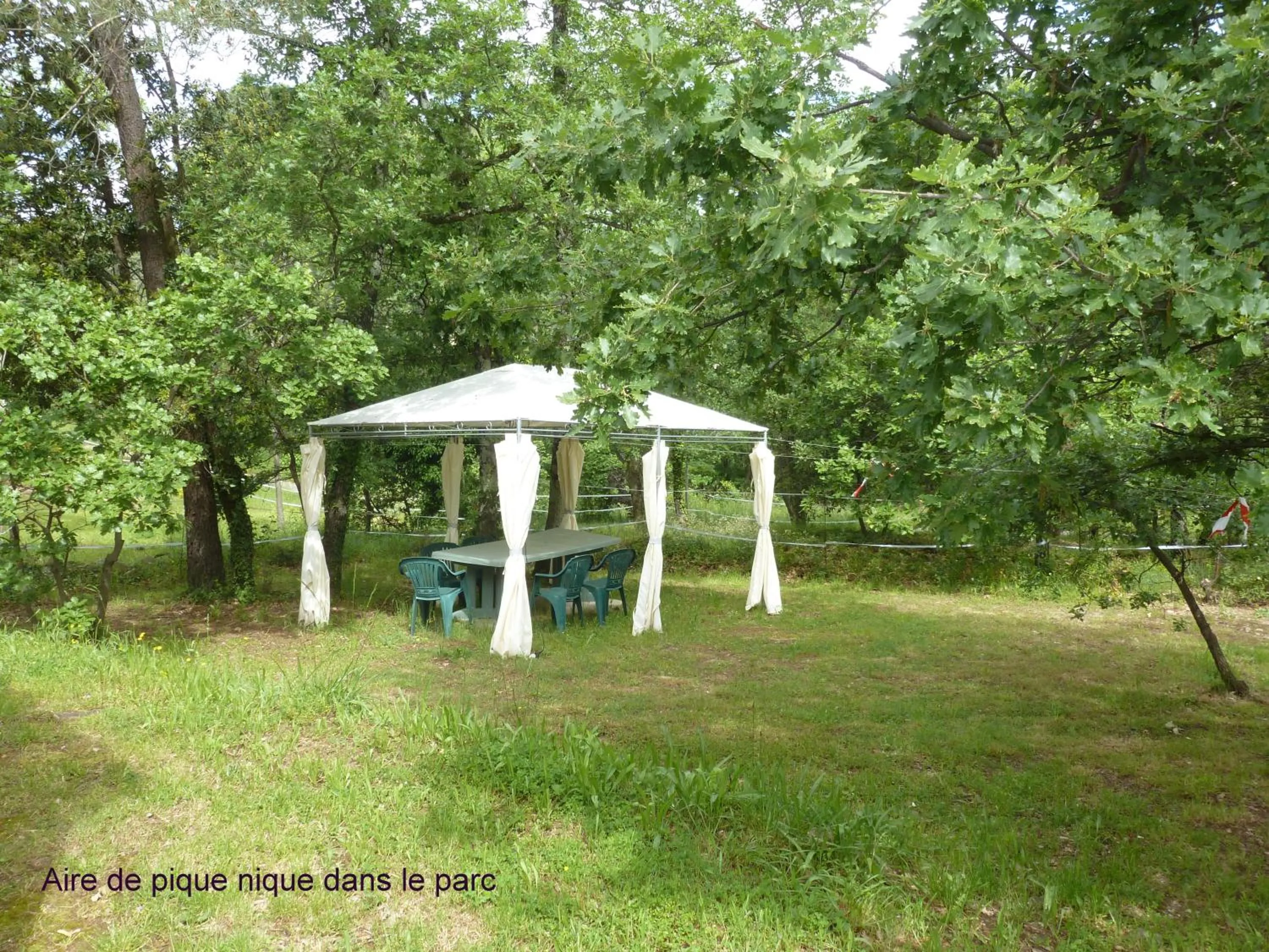 Garden in Domaine du Planas AILHON ARDECHE