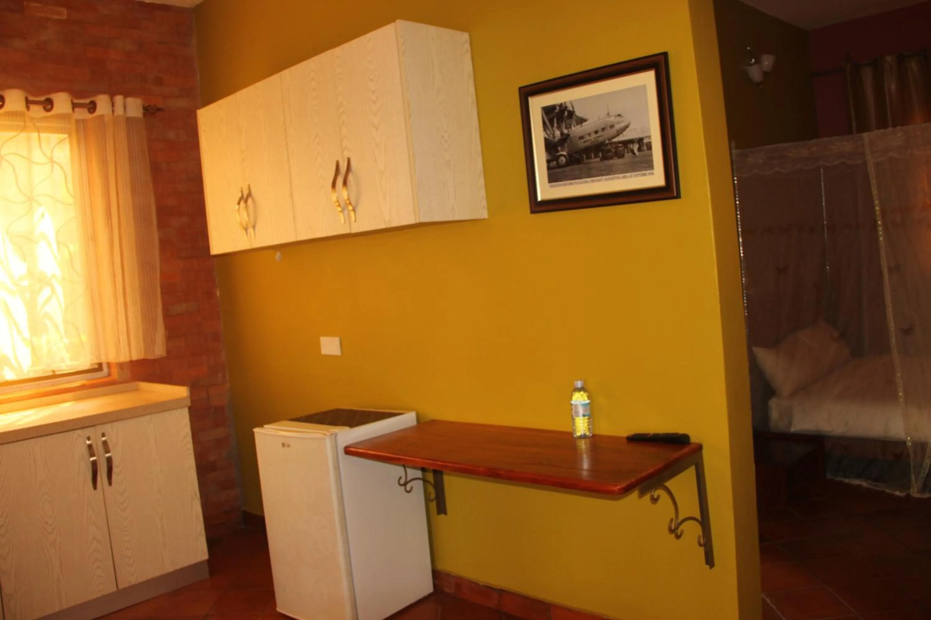 Kitchen or kitchenette in Saltek Forest Cottages