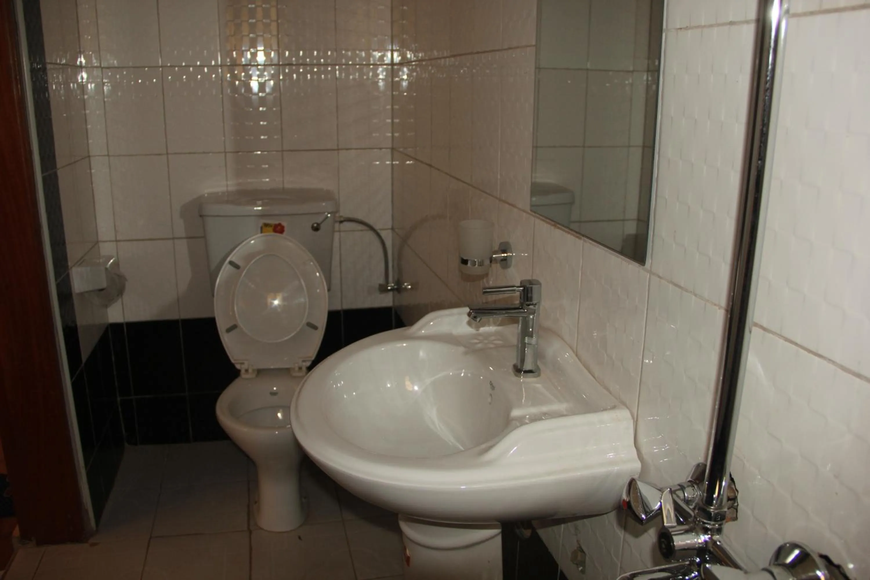 Bathroom in Saltek Forest Cottages