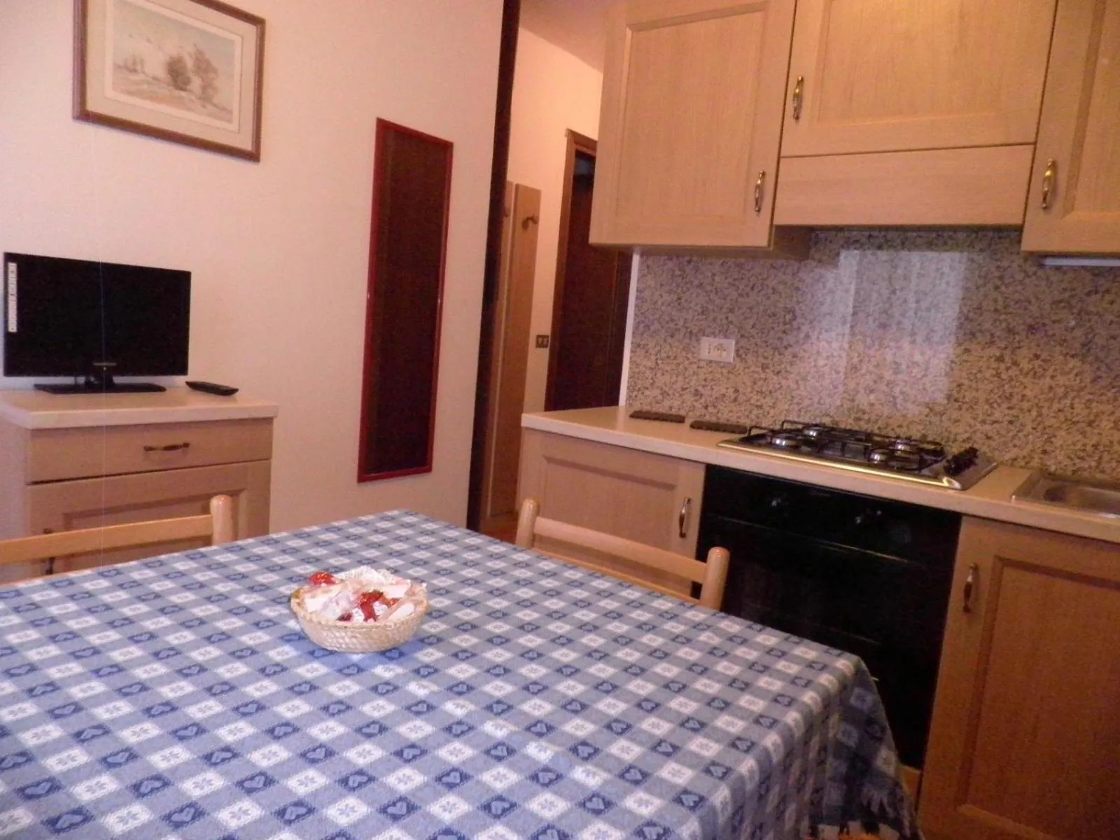 Dining area in Appartamenti Nigritella