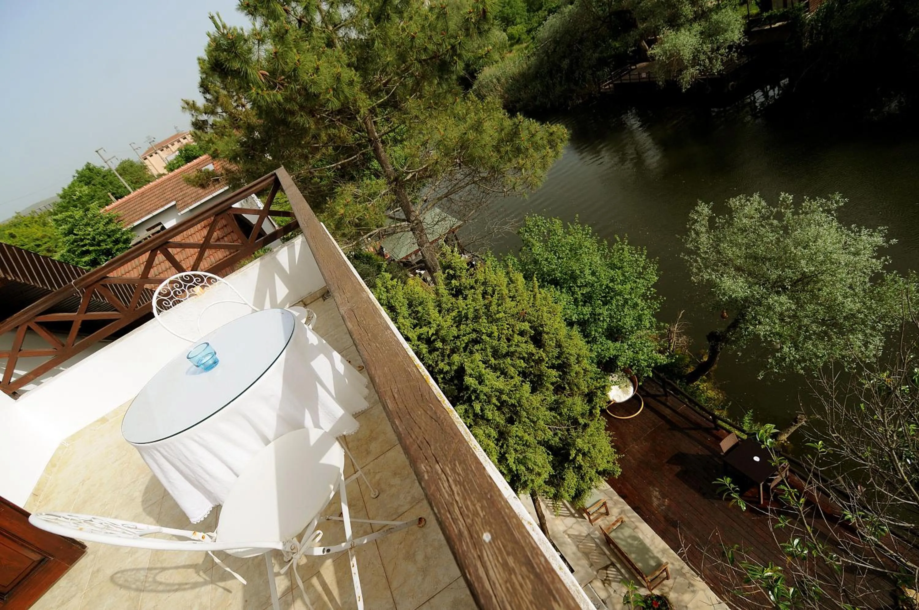 Balcony/Terrace in Beyaz Ev Agva - Adult only +15