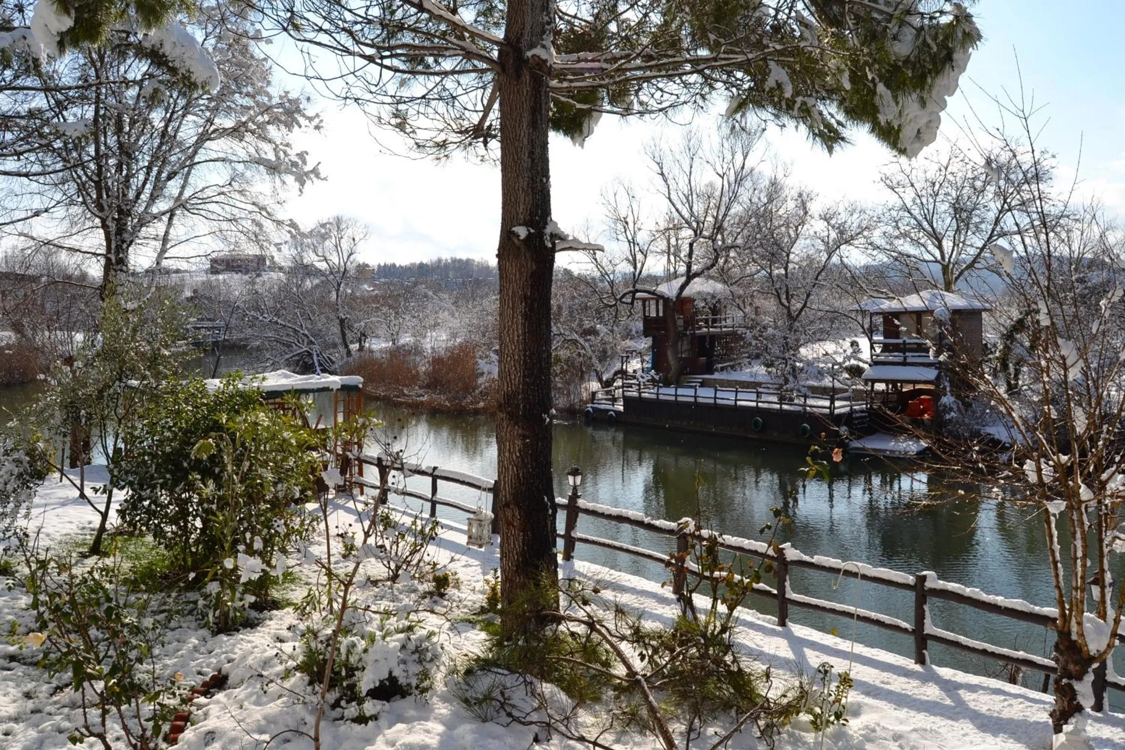 Garden in Beyaz Ev Agva - Adult only +15