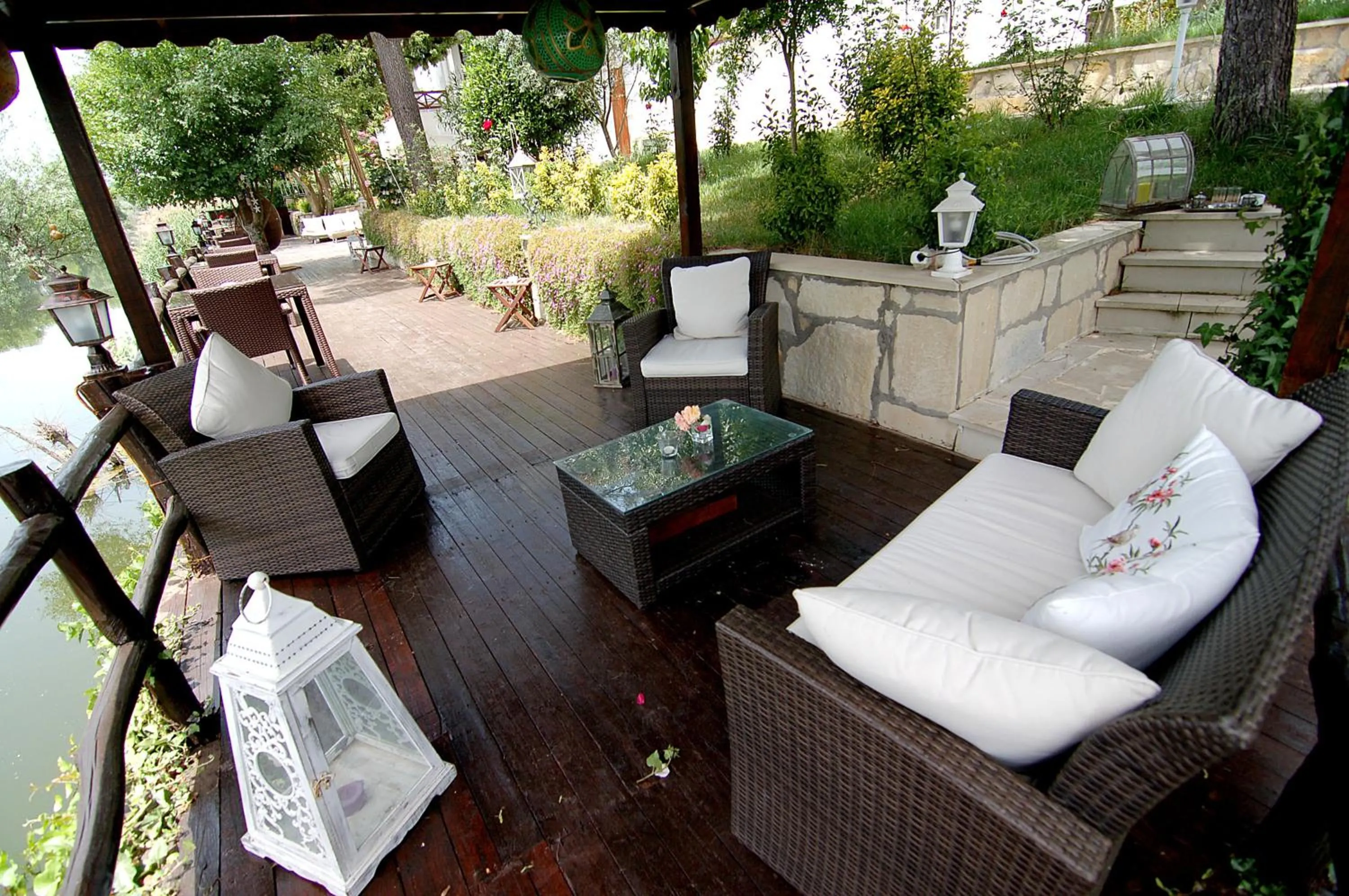 Garden in Beyaz Ev Agva - Adult only +15