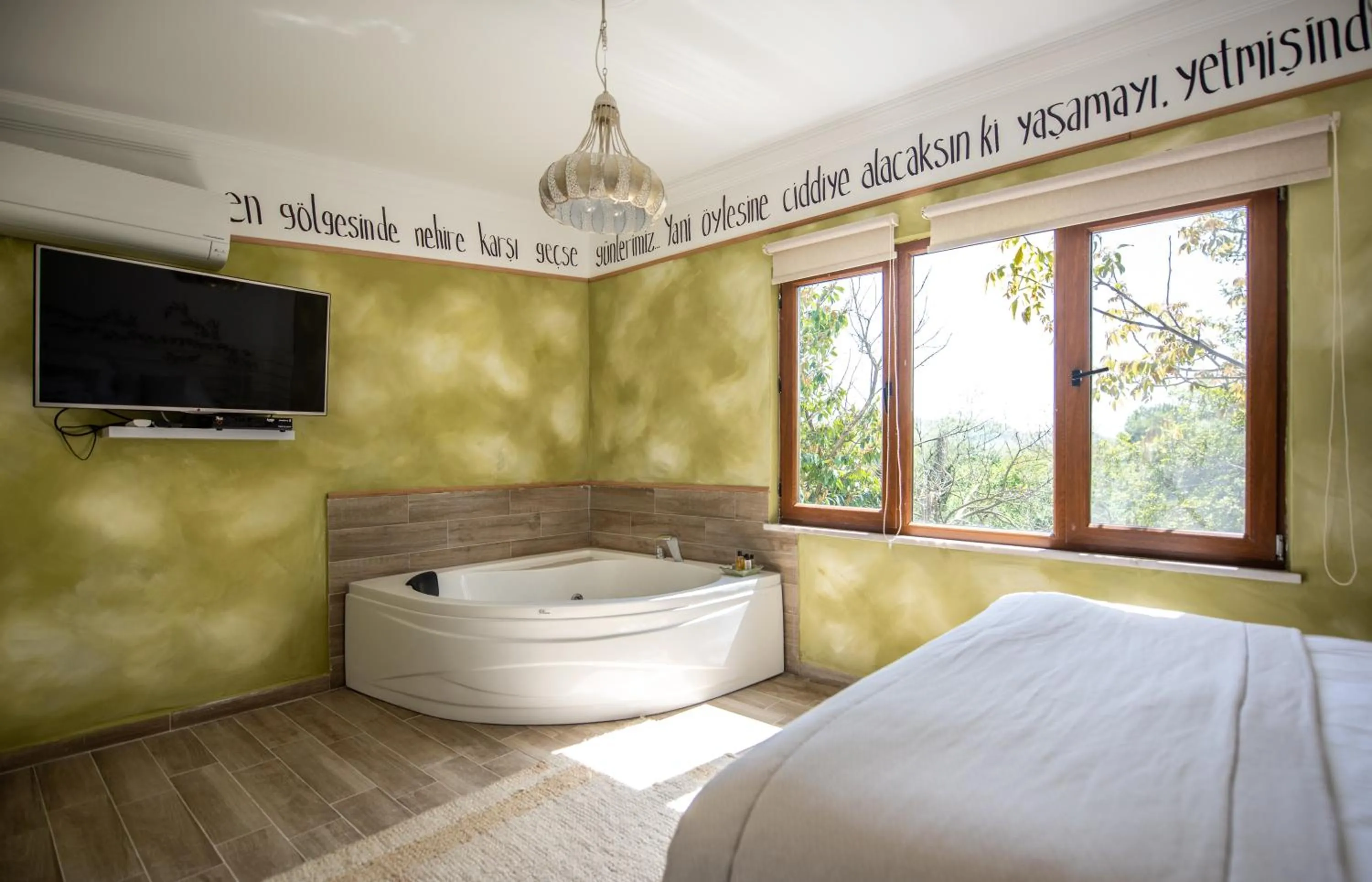 Bed in Beyaz Ev Agva - Adult only +15