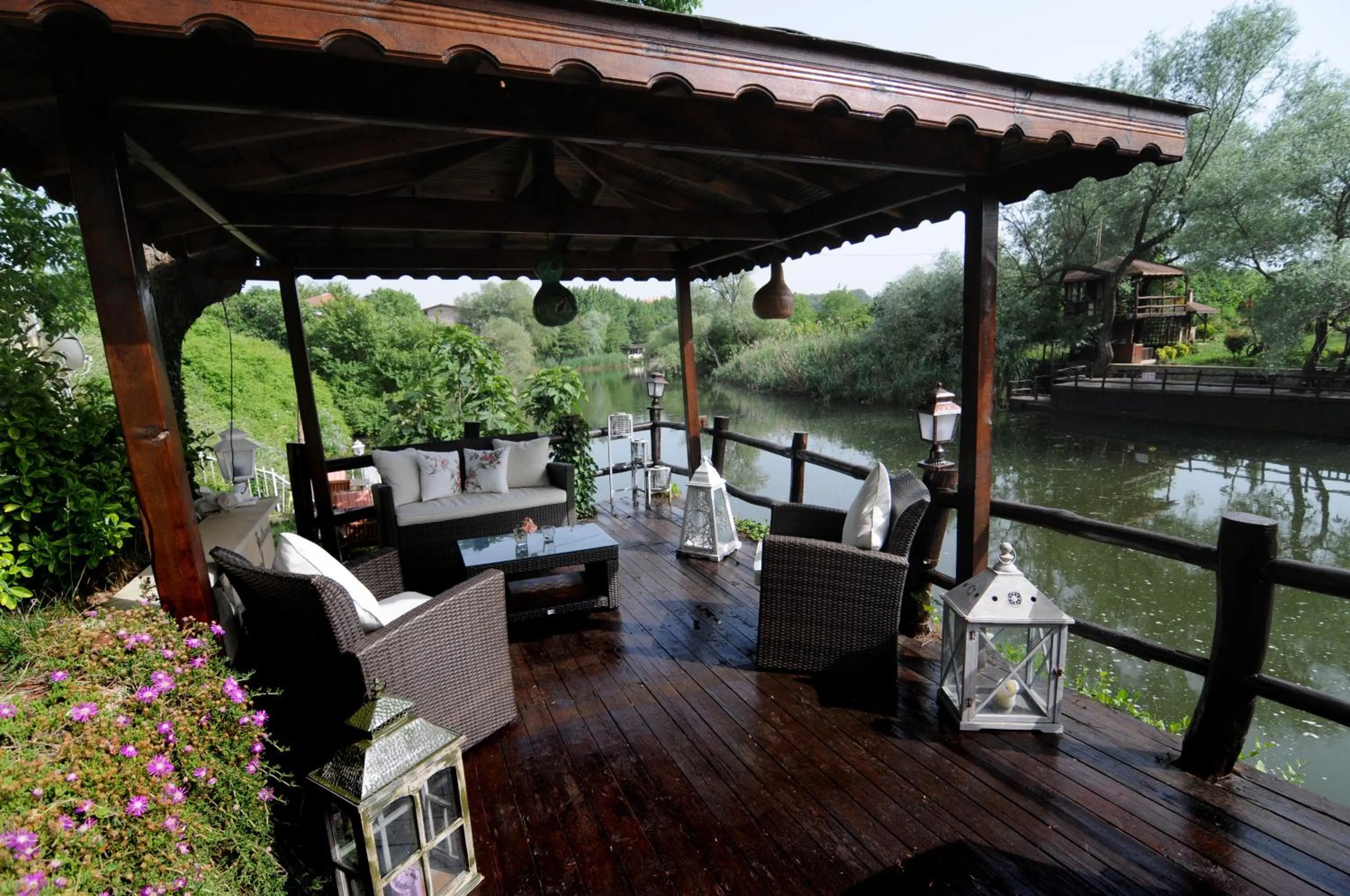 Garden in Beyaz Ev Agva - Adult only +15