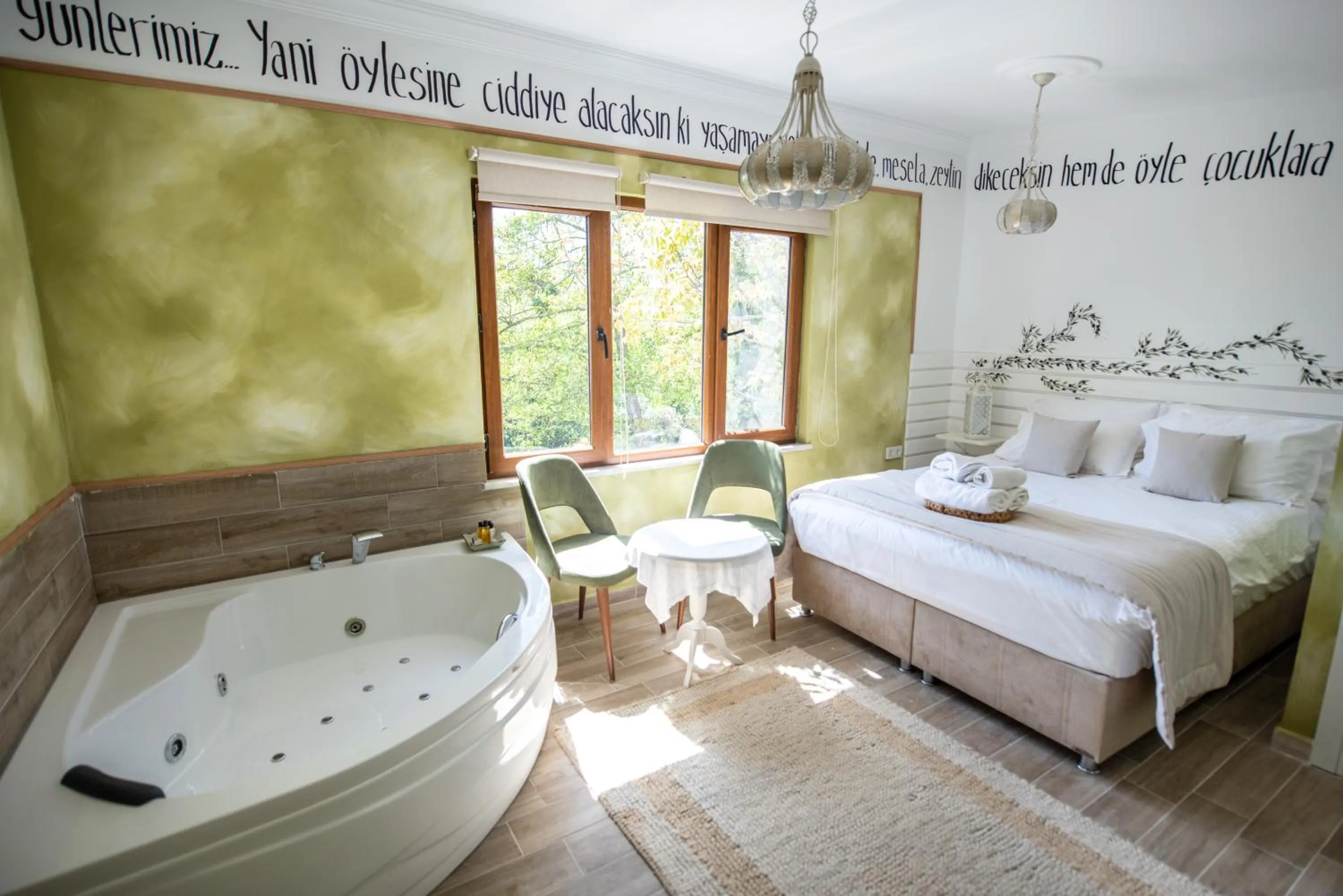 Bed in Beyaz Ev Agva - Adult only +15