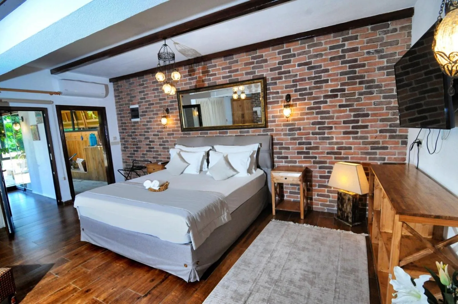 Bed in Beyaz Ev Agva - Adult only +15