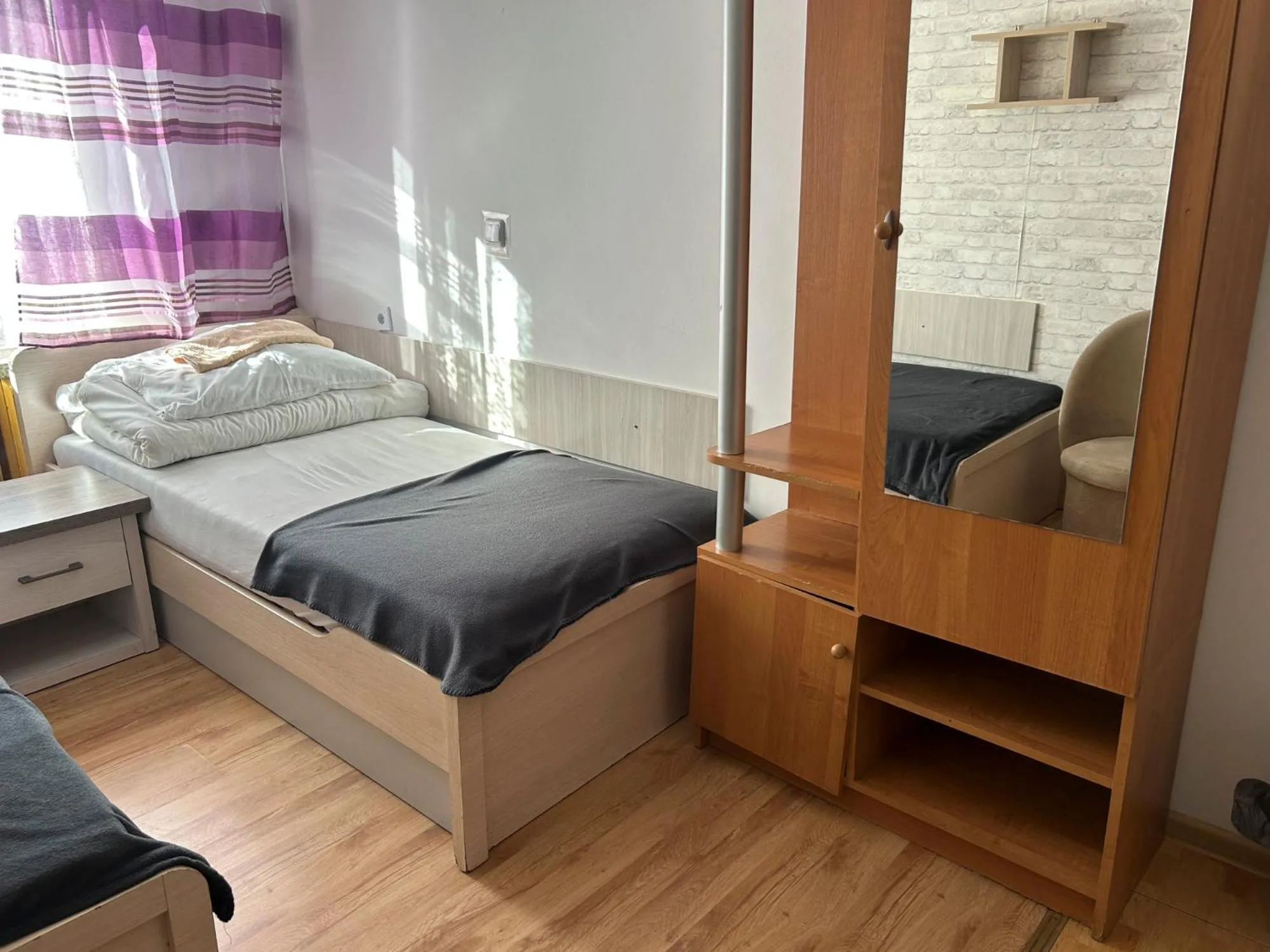 Bed in Hotel Wysoka Brama