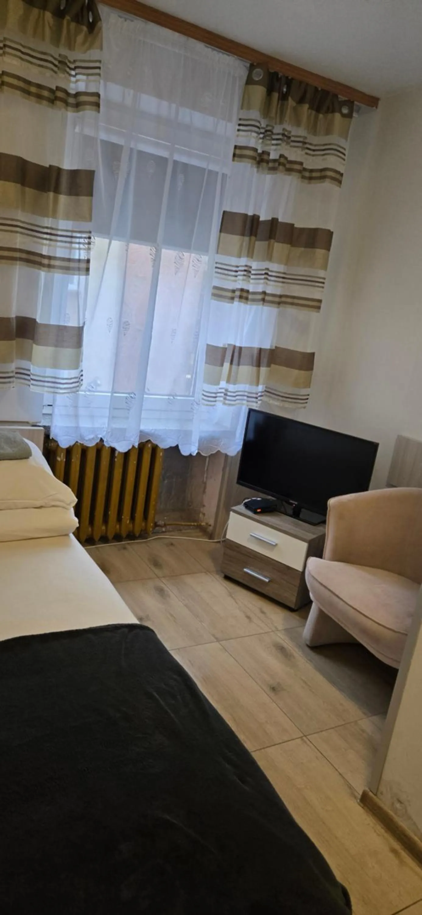 Bed in Hotel Wysoka Brama