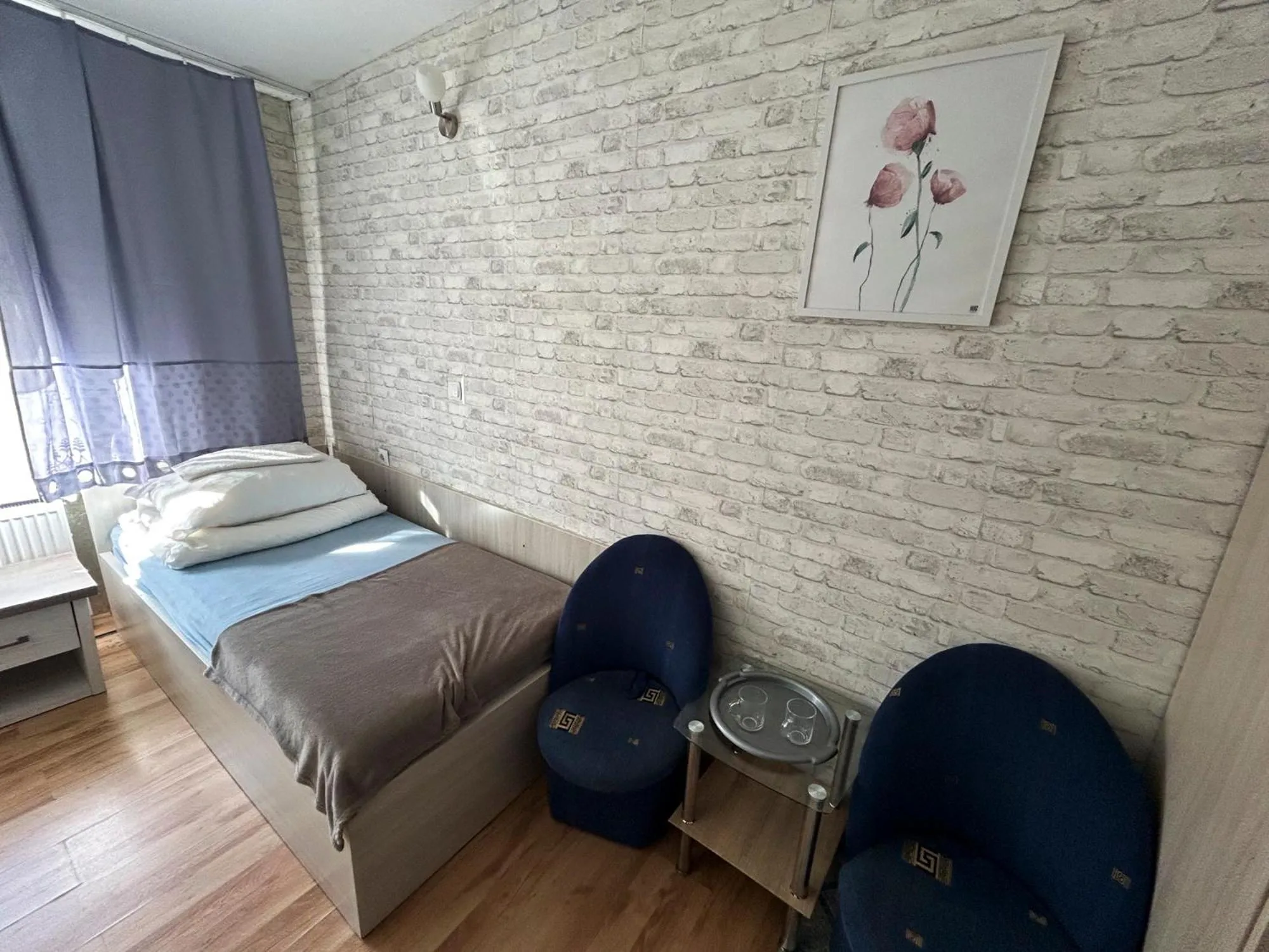 Bed in Hotel Wysoka Brama