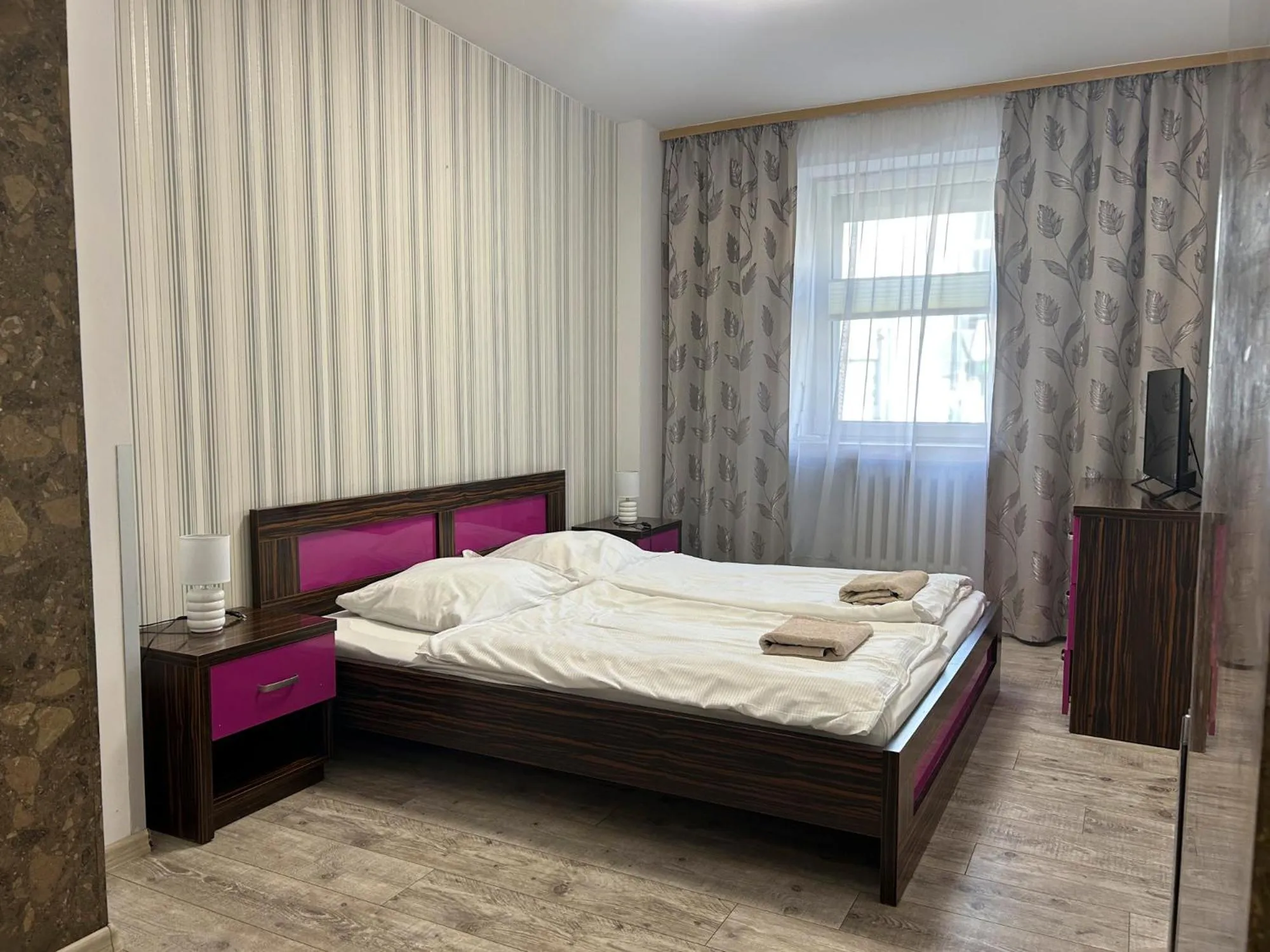 Bed in Hotel Wysoka Brama