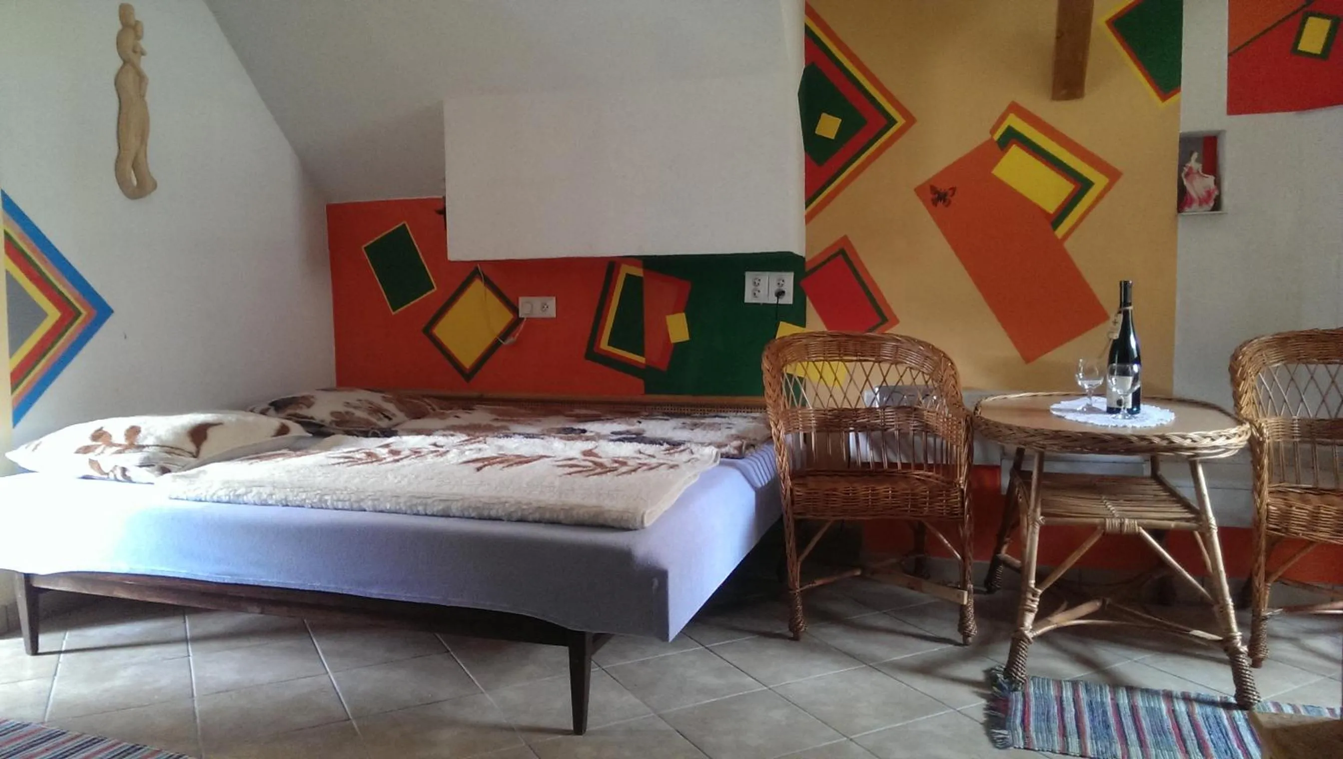 Bed in chata Ivka Leštiny