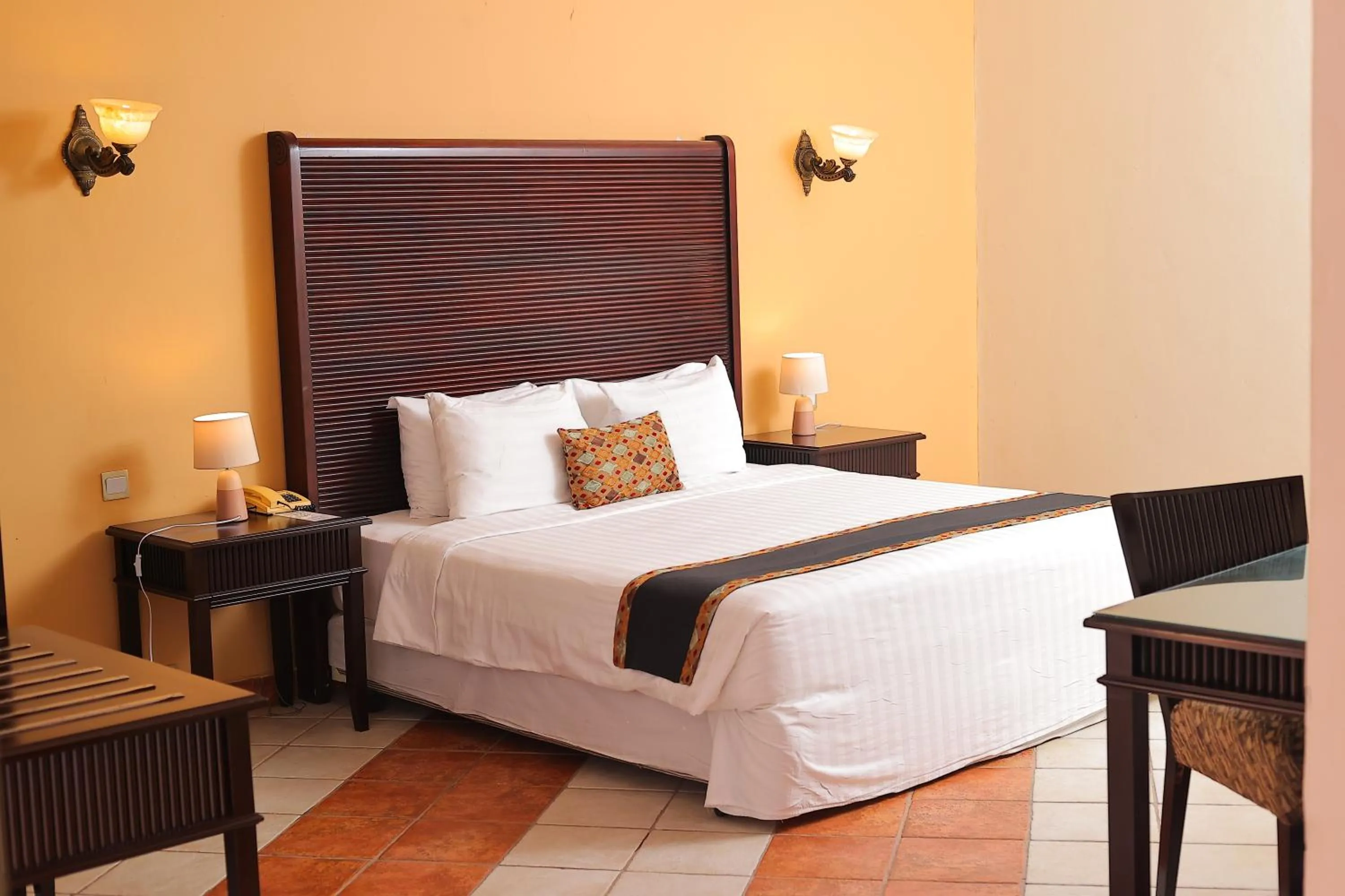 Bed in Colosseum Boutique Hotel & Spa