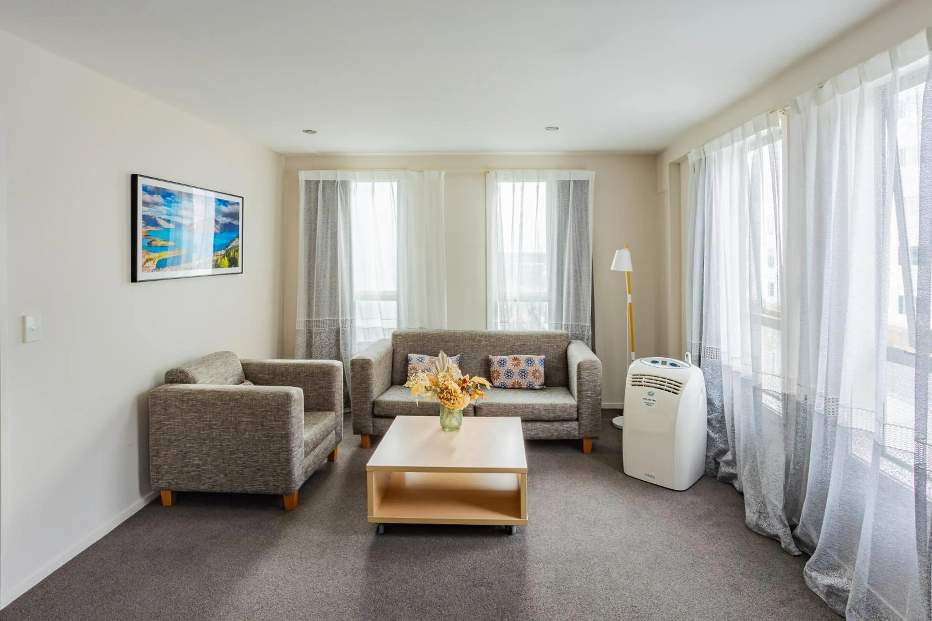 Living room in Quest Cathedral Junction Serviced Apartments