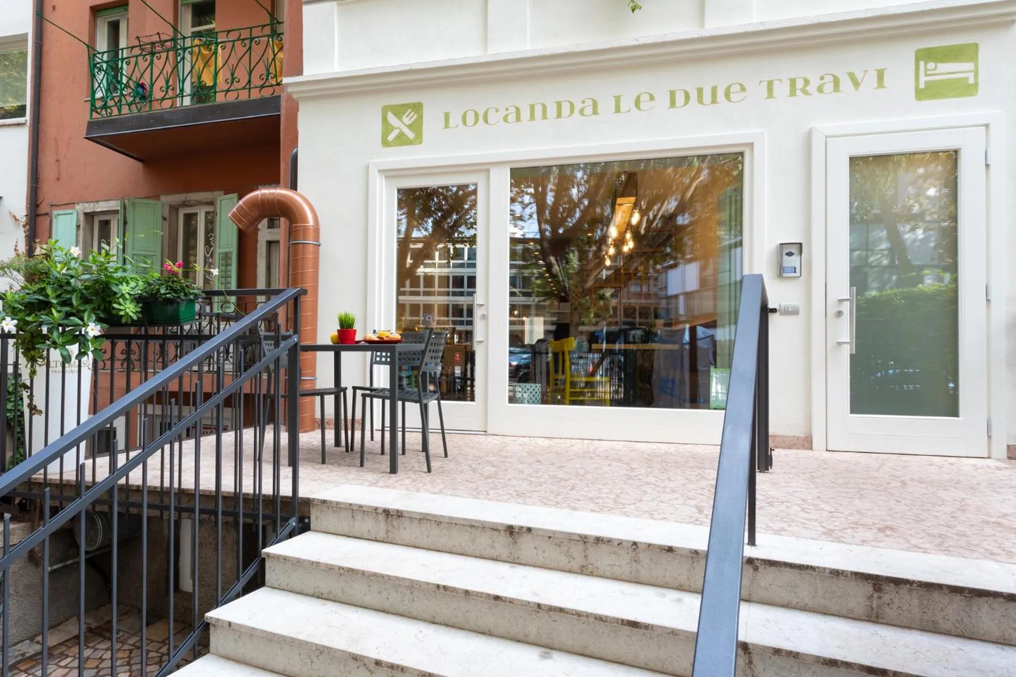 Property building in Locanda Le Due Travi