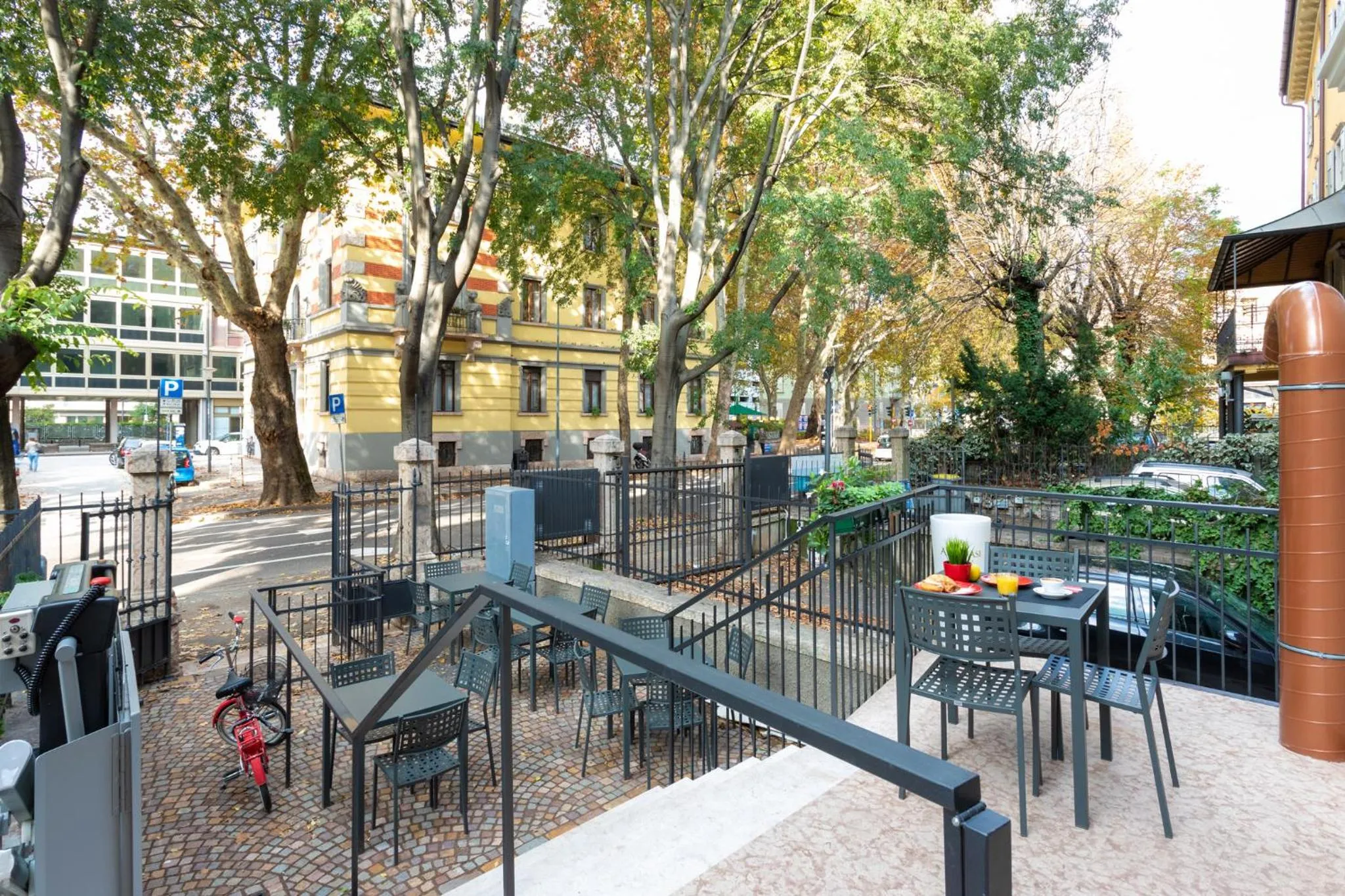 Property building in Locanda Le Due Travi