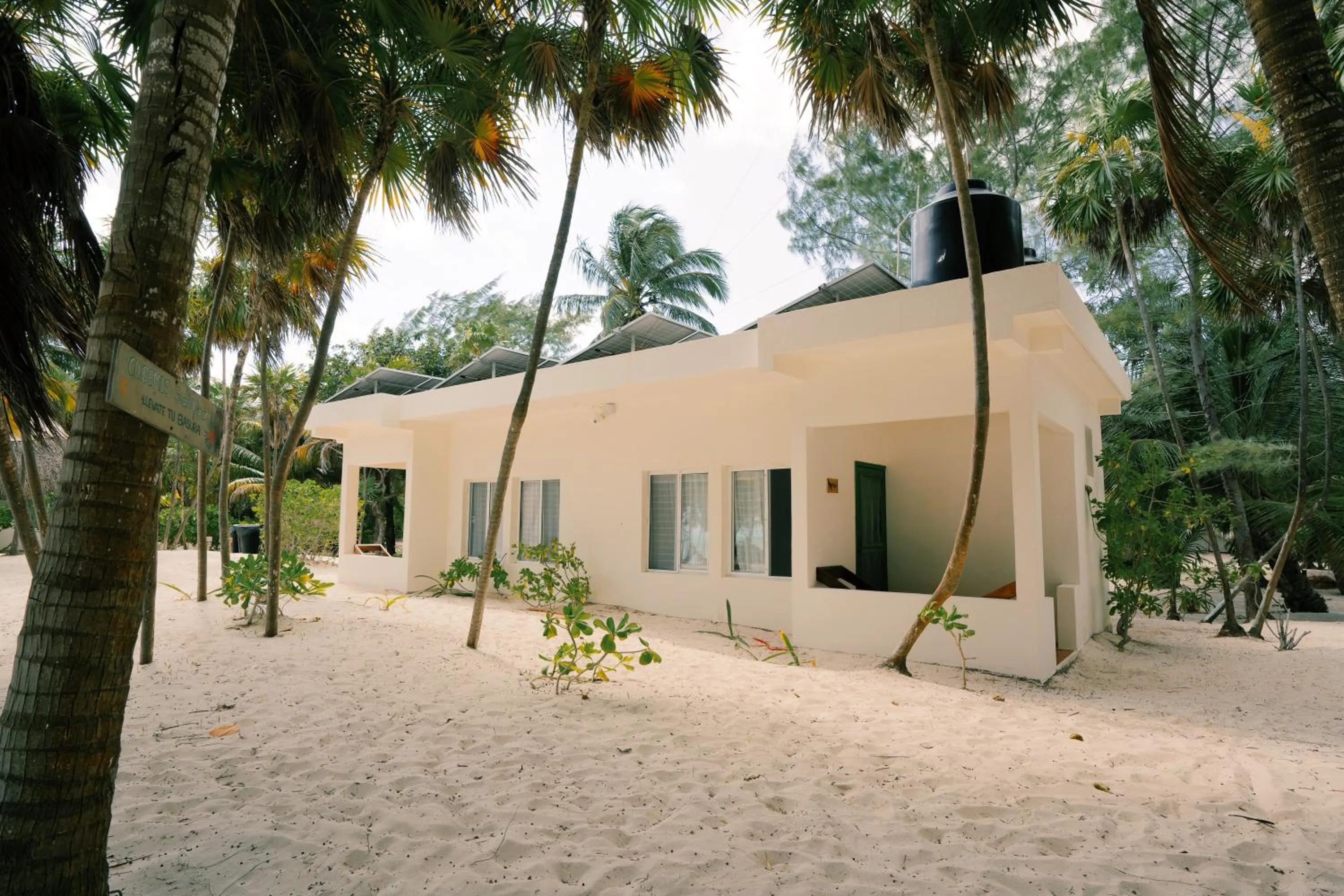 Garden view in Hotel Cielo y Selva