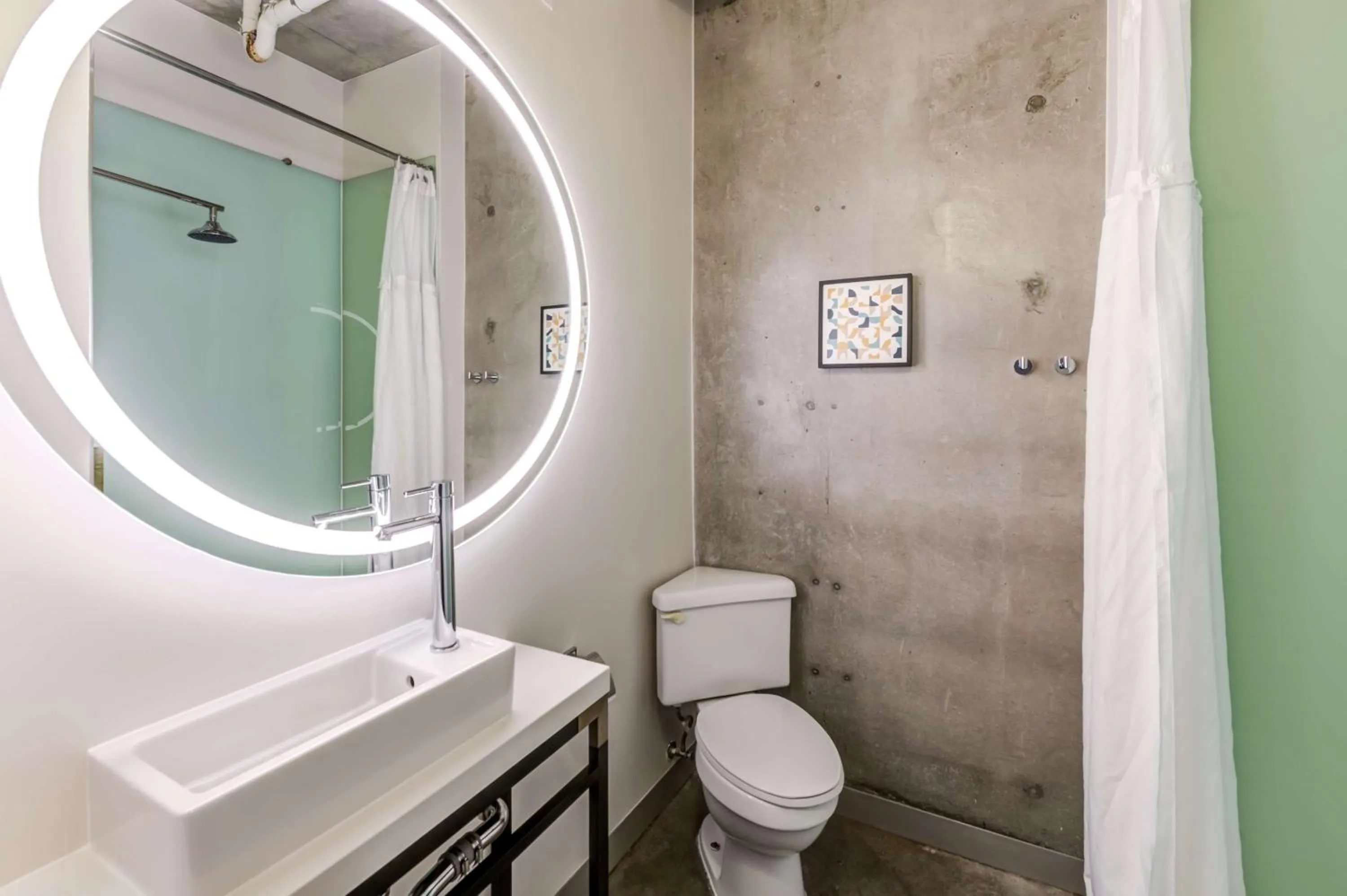 Shower in NYLO Las Colinas Hotel, Tapestry Collection by Hilton