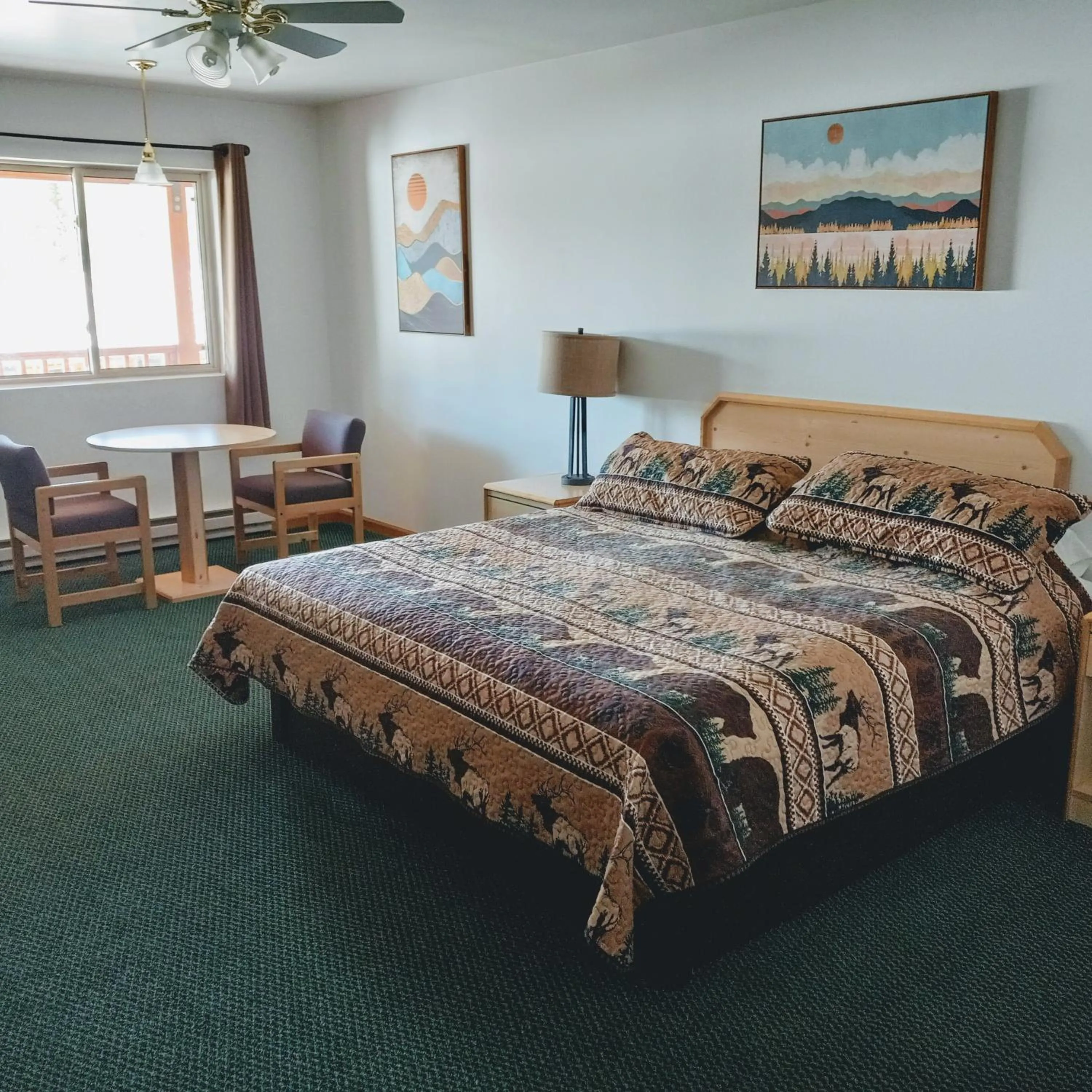 Bedroom in Lone Eagle Lodge