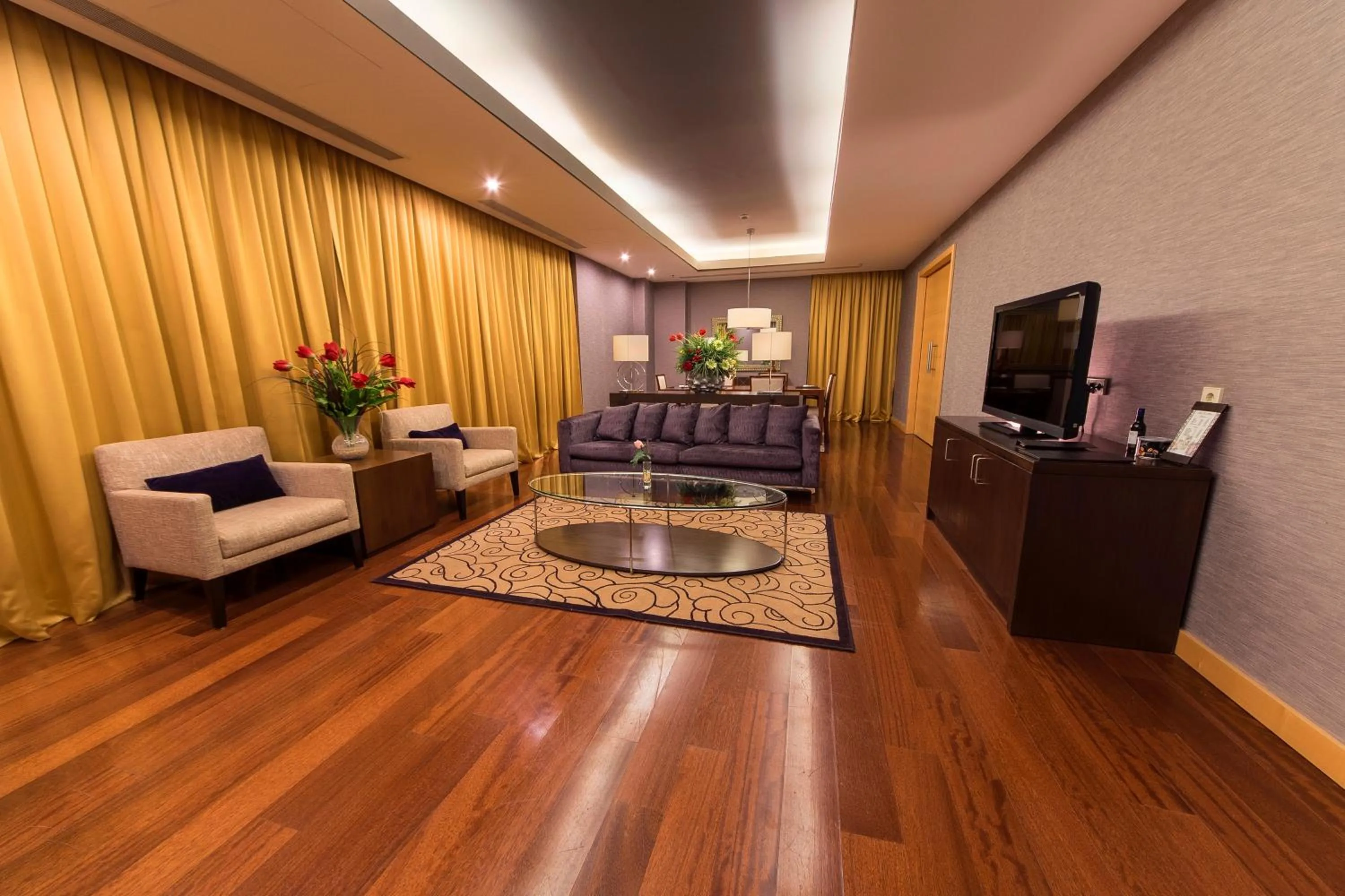 Living room in Hotel Grand Swiss