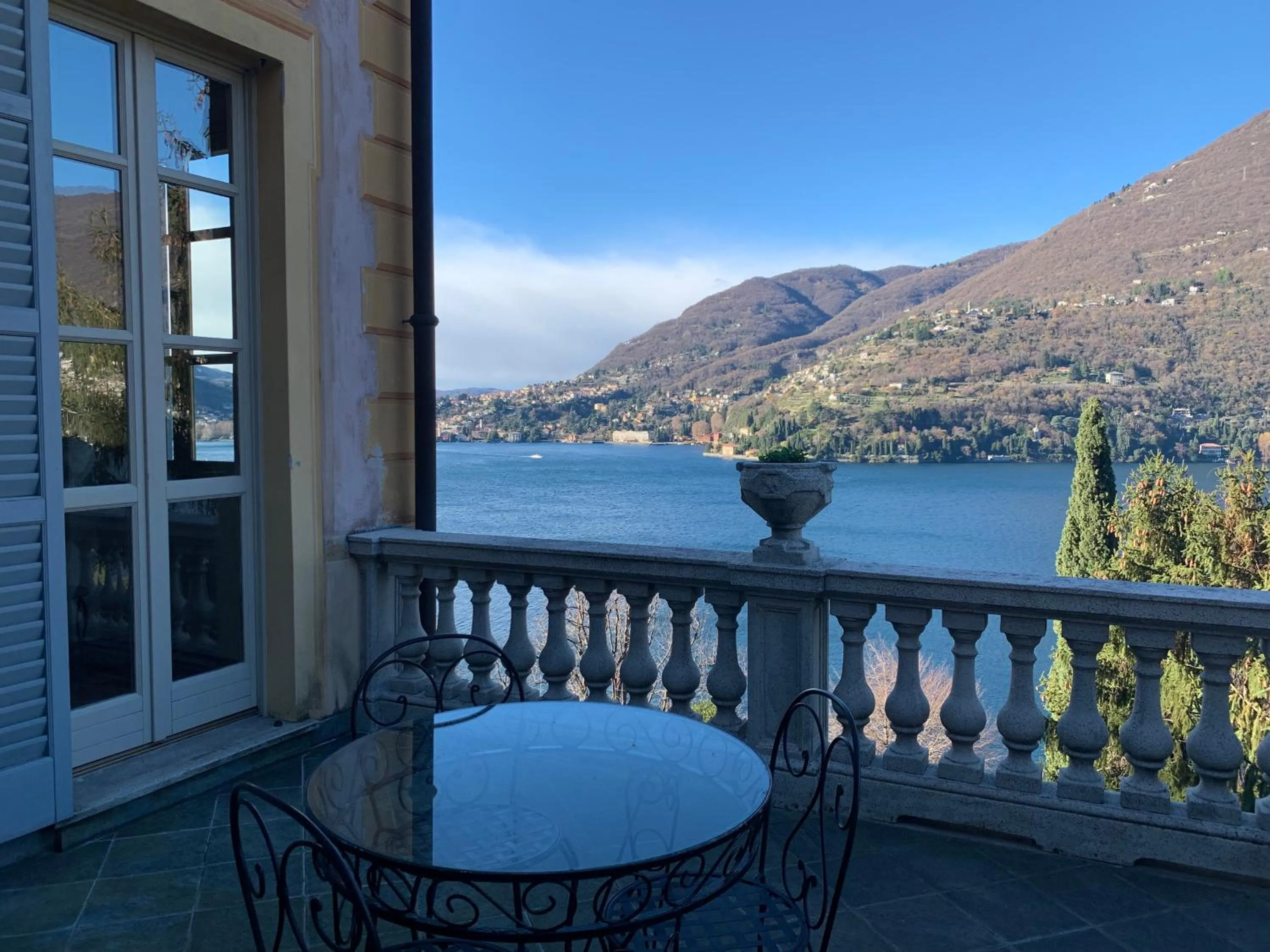 Lake view in B&B Villa Costanza