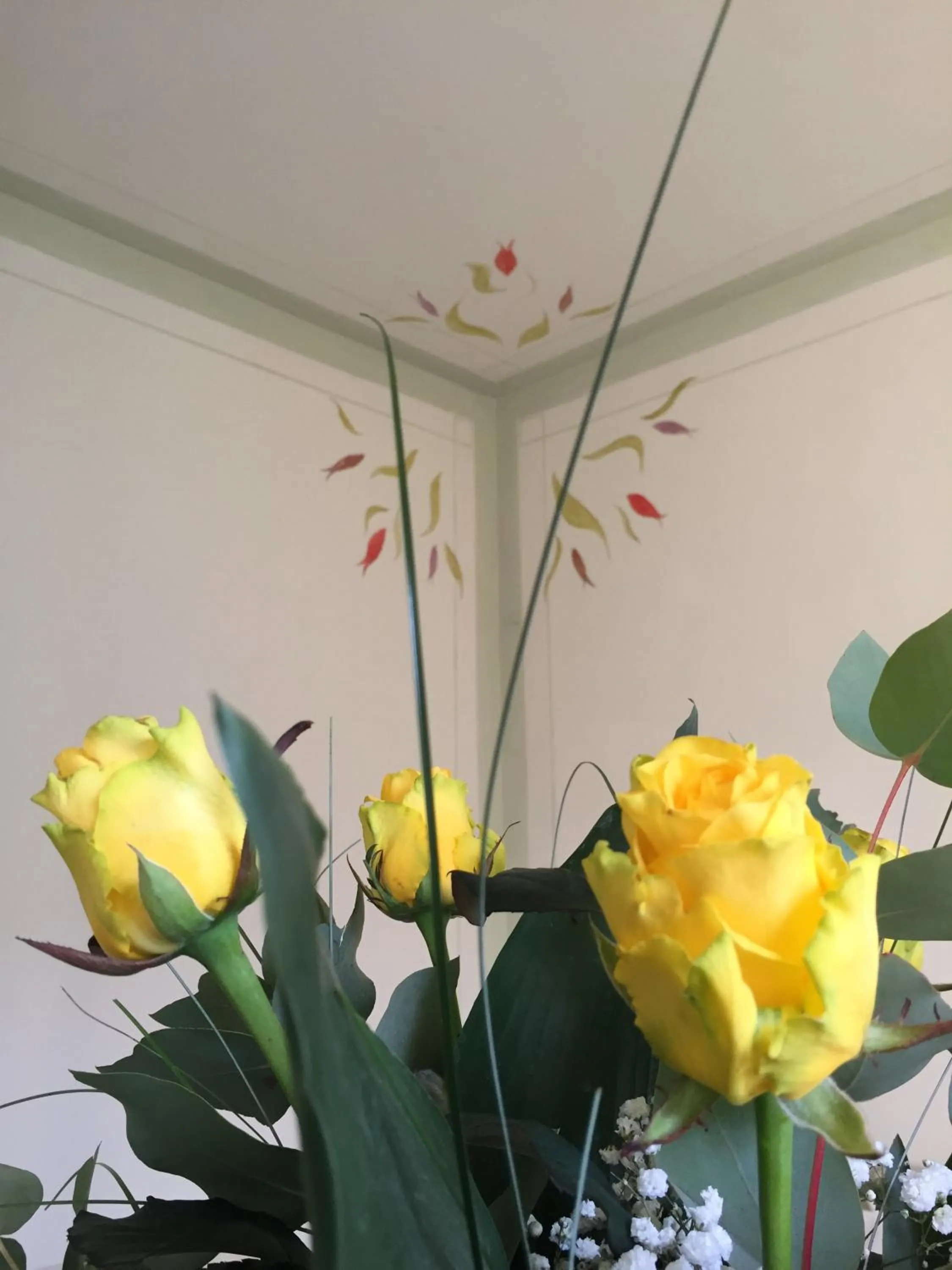 Decorative detail in B&B Villa Costanza