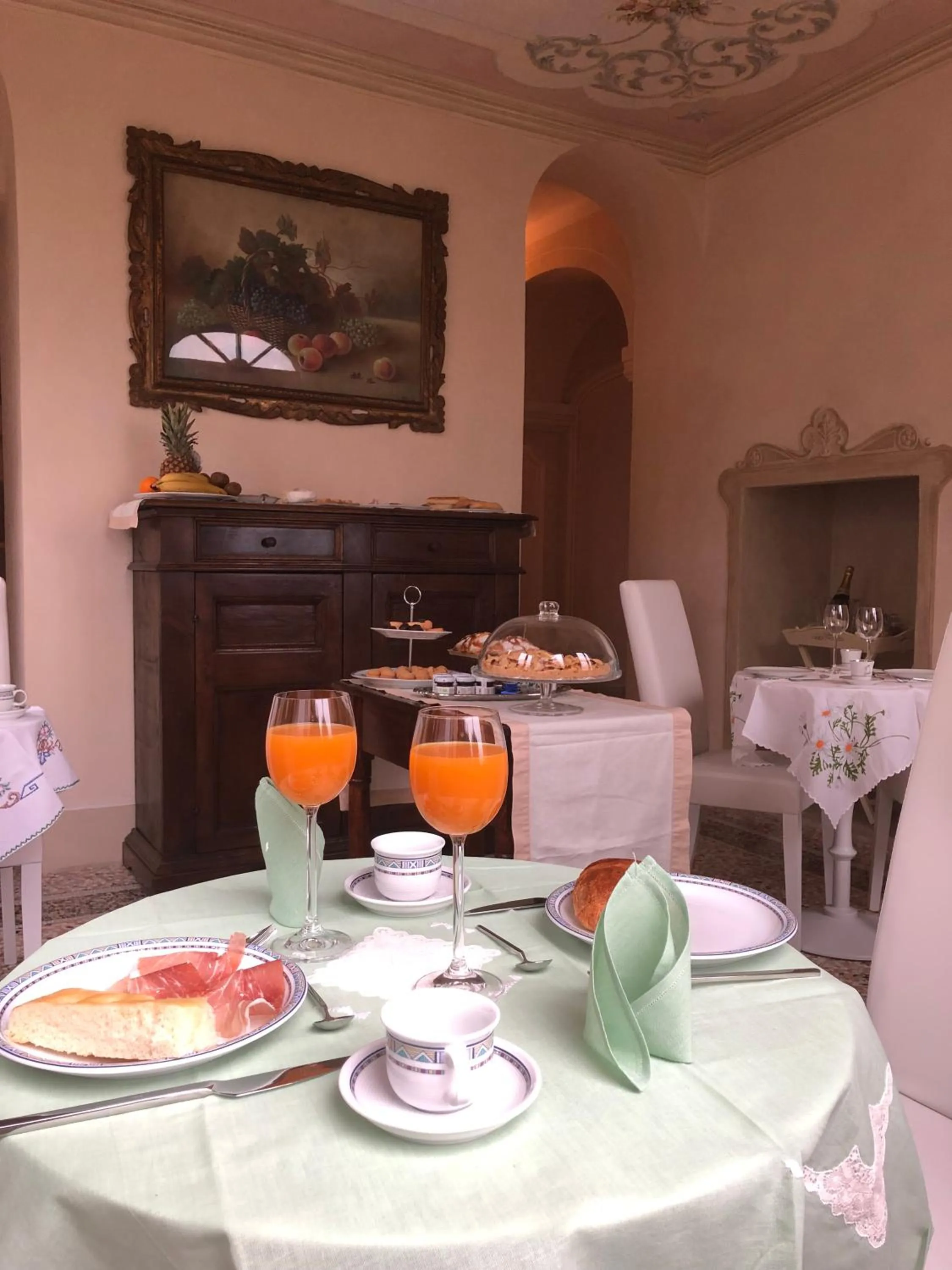 Breakfast in B&B Villa Costanza