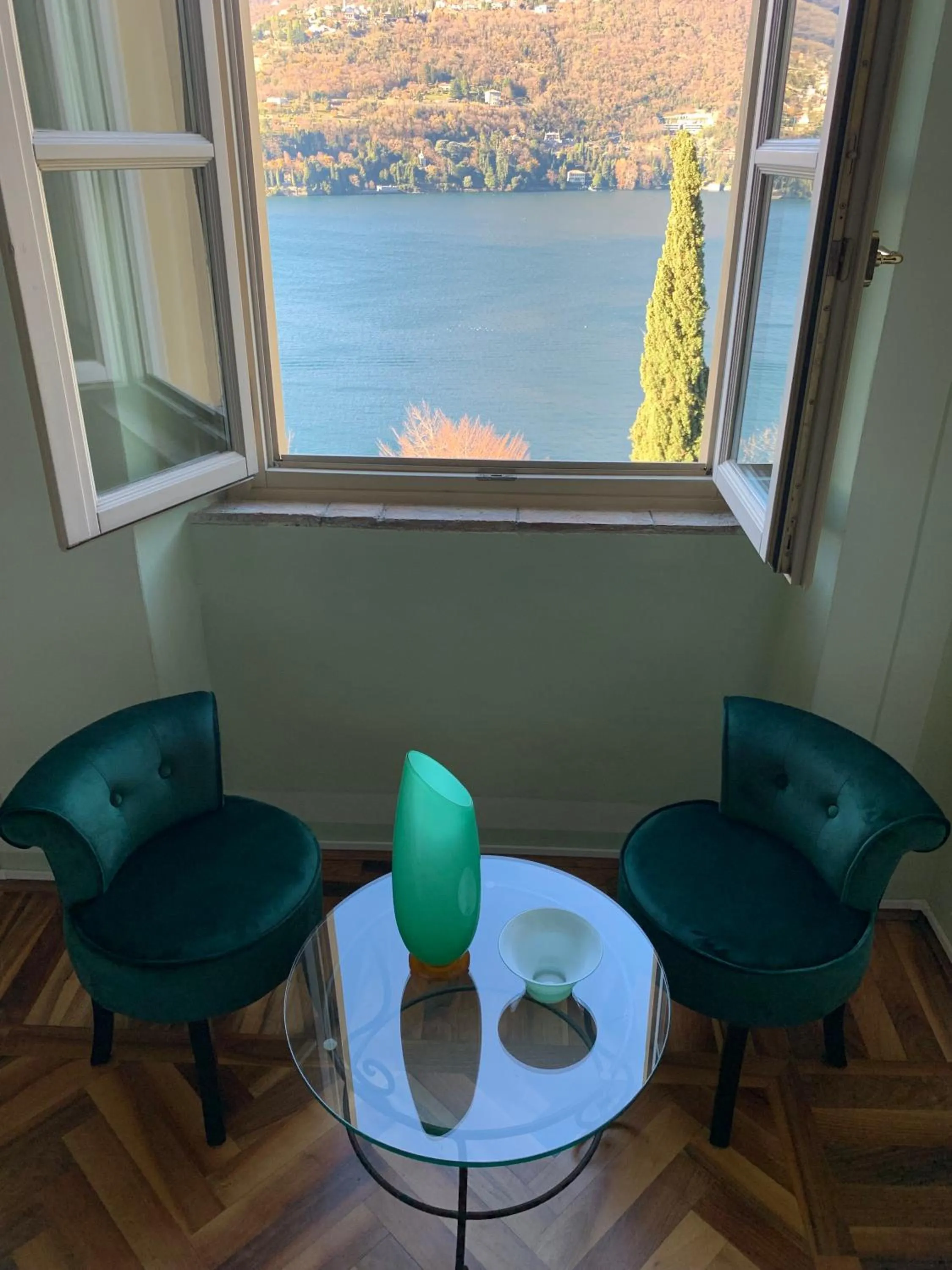 Lake view in B&B Villa Costanza