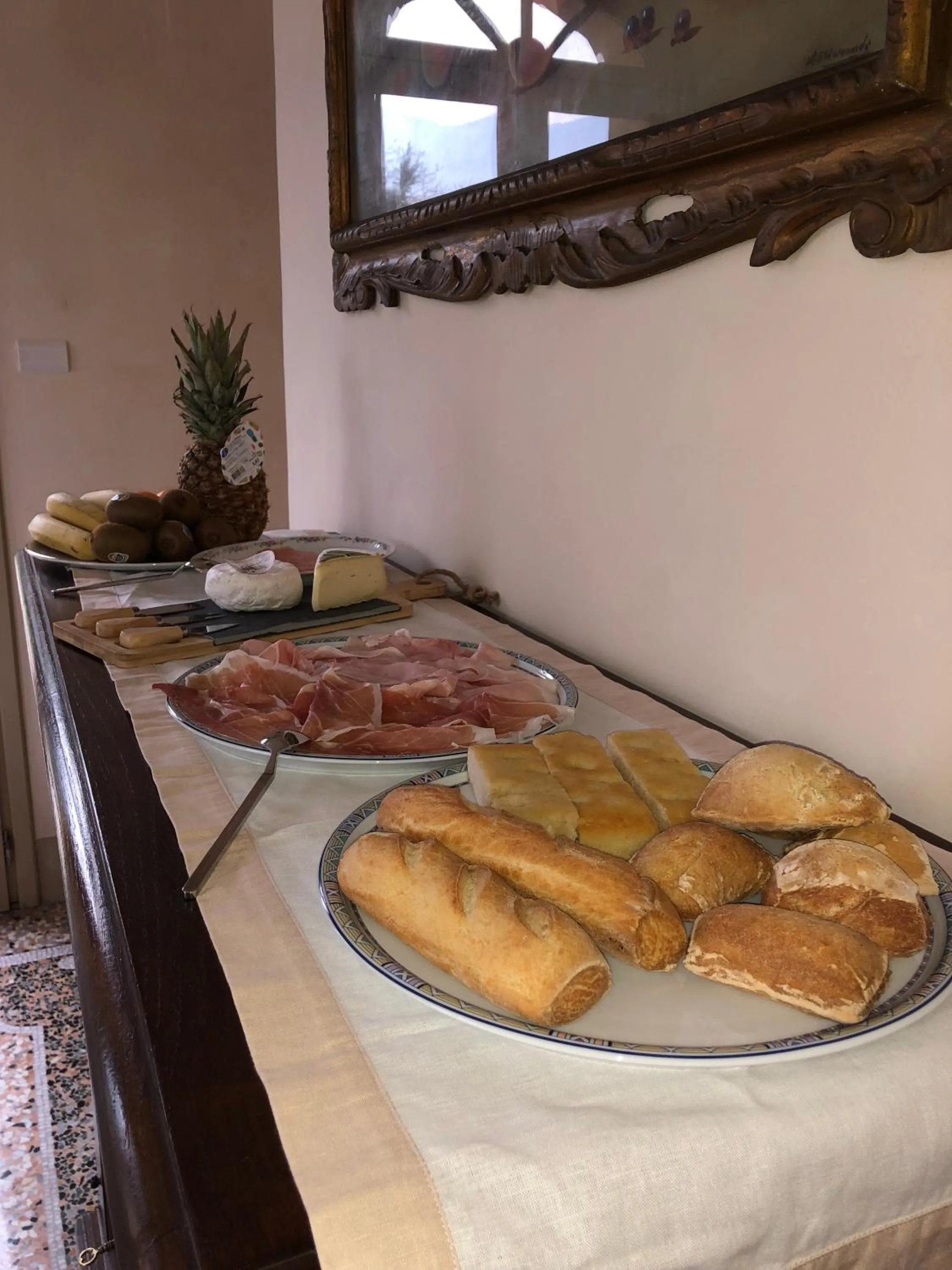Breakfast in B&B Villa Costanza