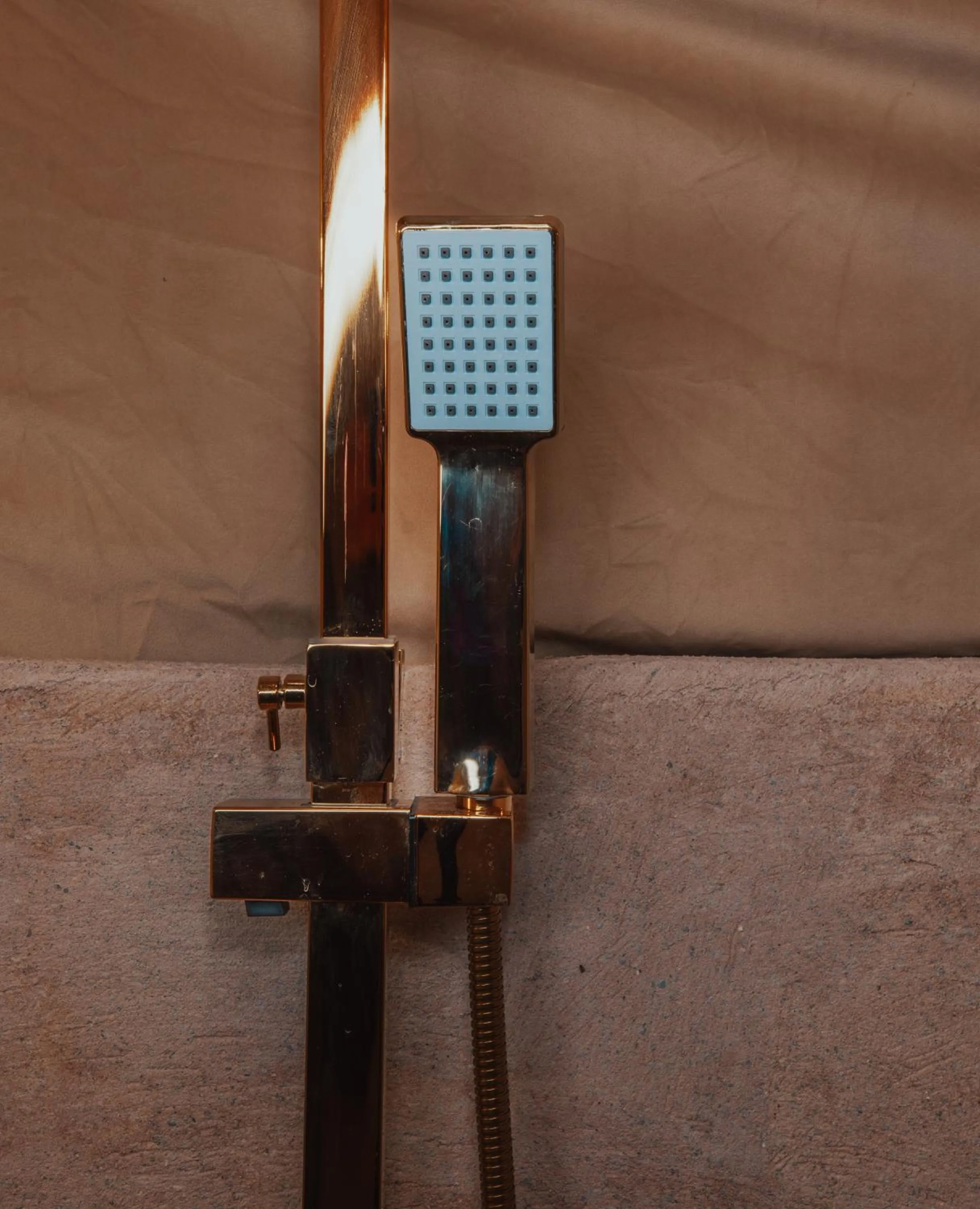 Shower in Tassili Luxury Desert Camp