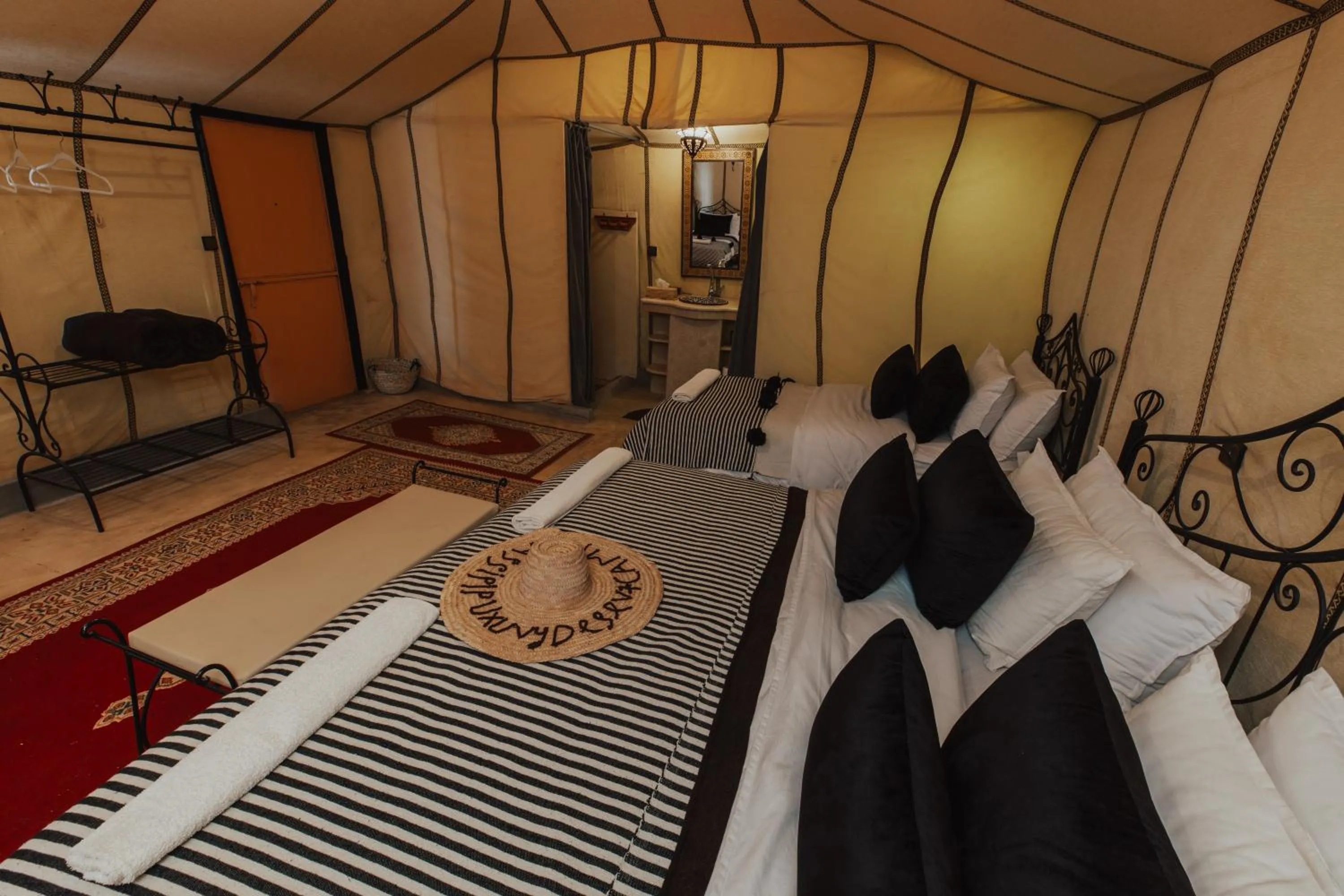 Shower in Tassili Luxury Desert Camp