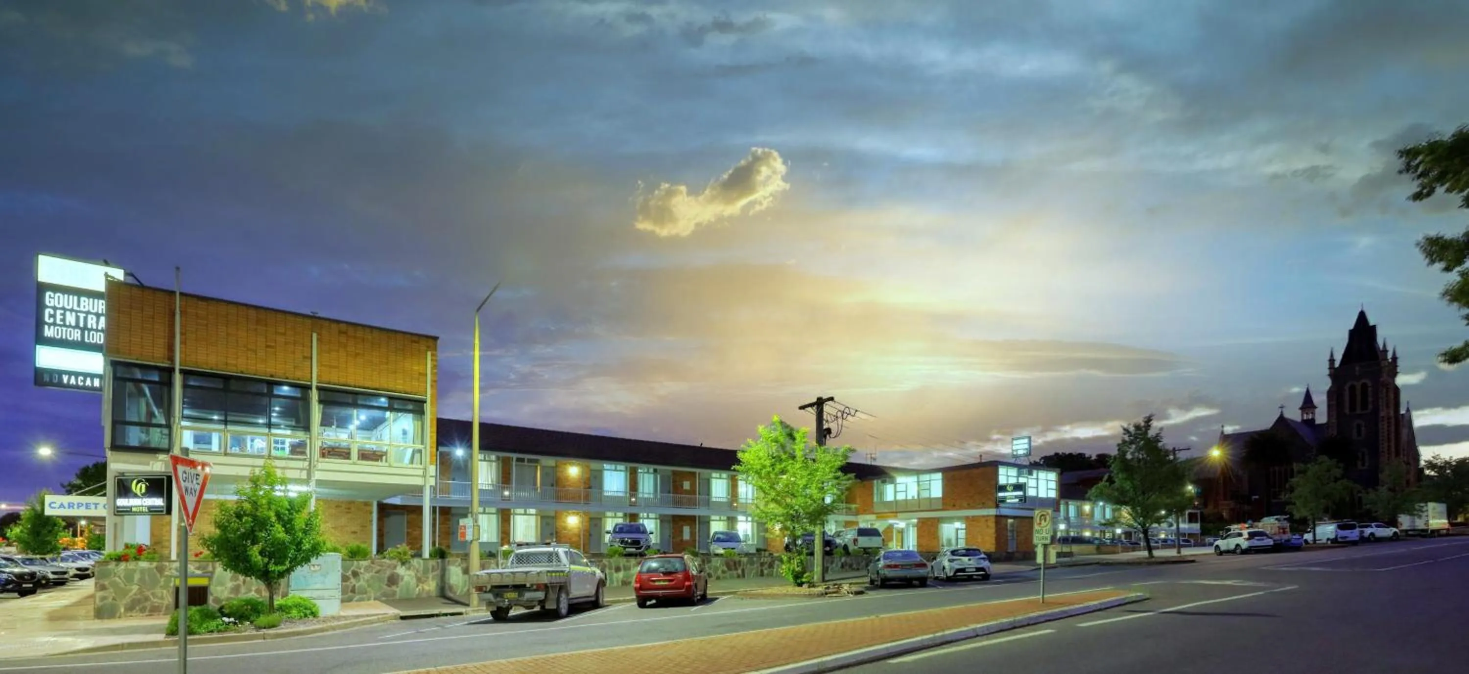 Property building in Goulburn Central Motel