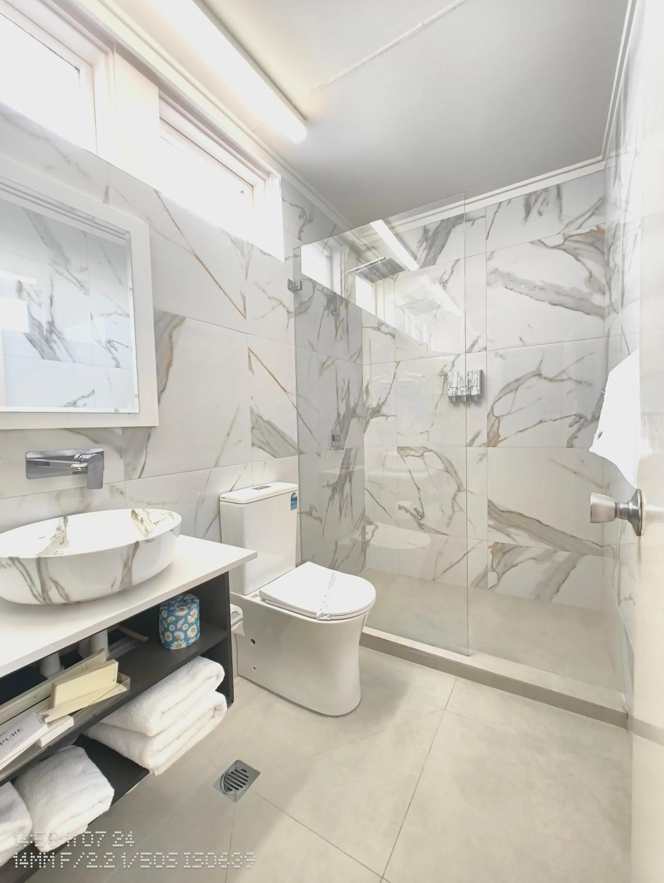 Bathroom in Goulburn Central Motel