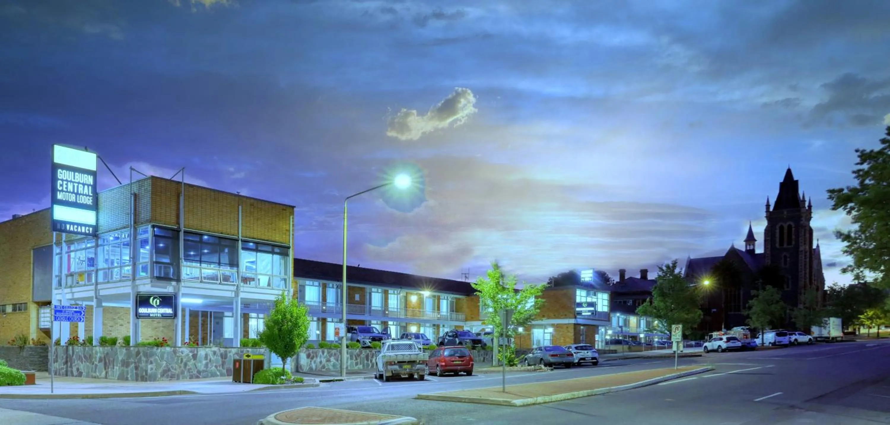 Property building in Goulburn Central Motel